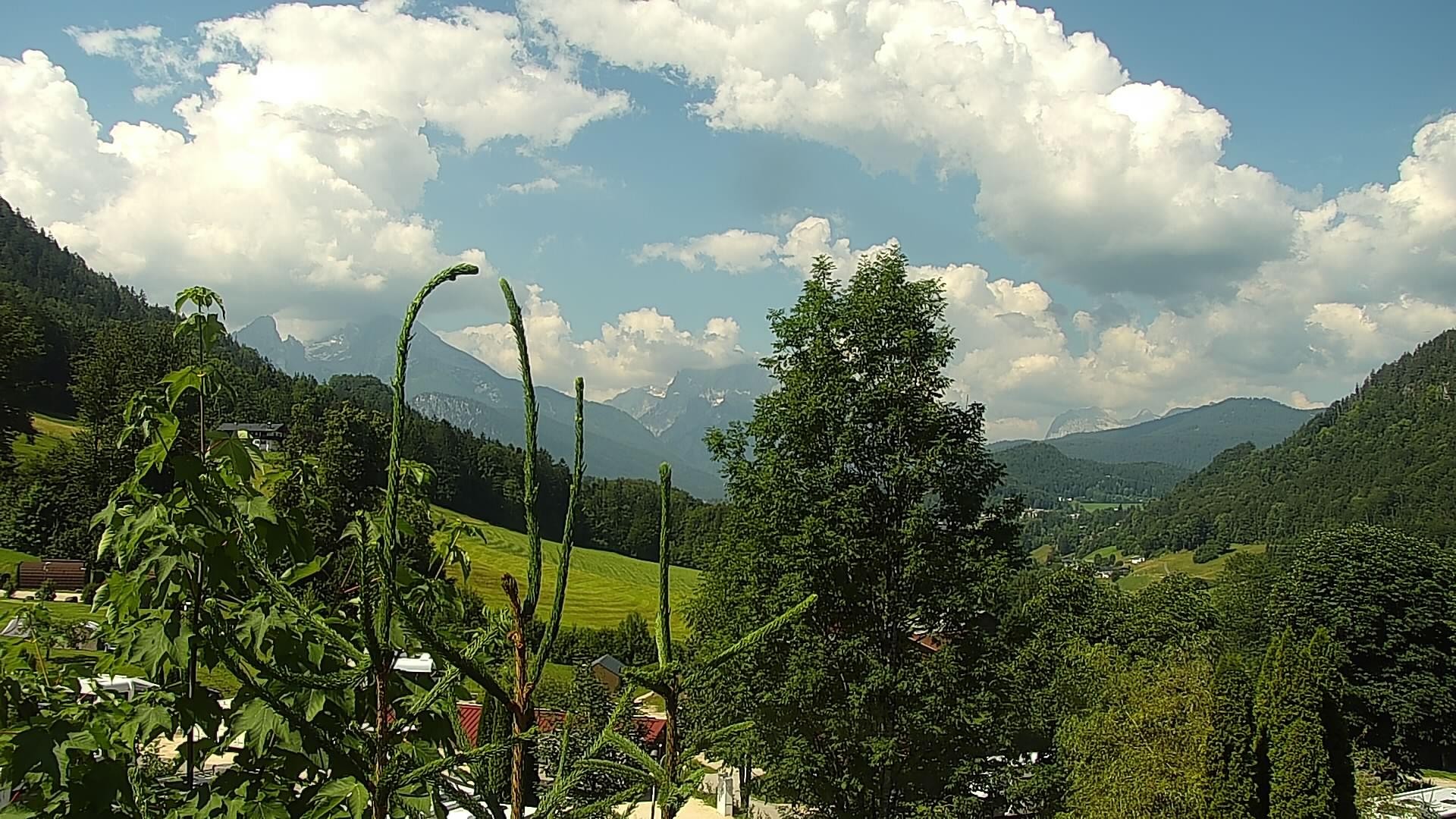 Archiv Foto Webcam Campingplatz Allweglehen bei Berchtesgaden