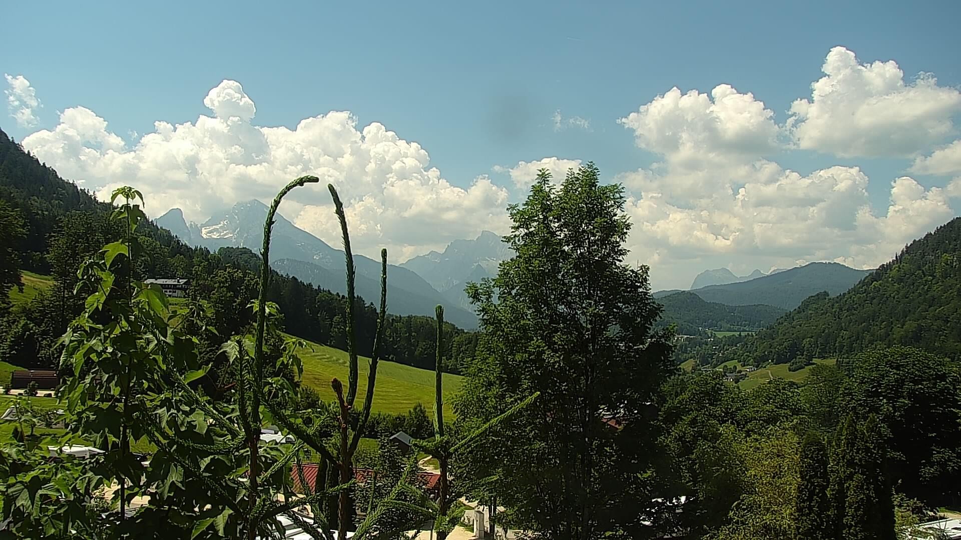 Archiv Foto Webcam Campingplatz Allweglehen bei Berchtesgaden