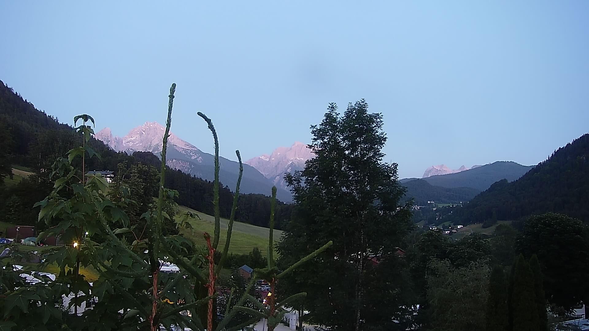 Archiv Foto Webcam Campingplatz Allweglehen bei Berchtesgaden