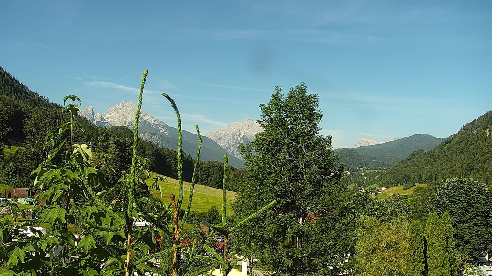 Archiv Foto Webcam Campingplatz Allweglehen bei Berchtesgaden