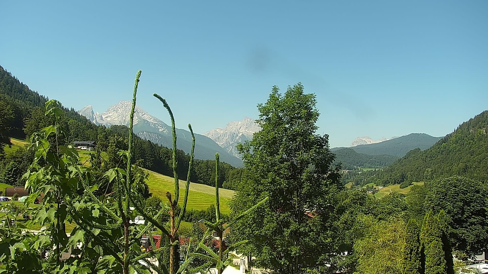 Archiv Foto Webcam Campingplatz Allweglehen bei Berchtesgaden