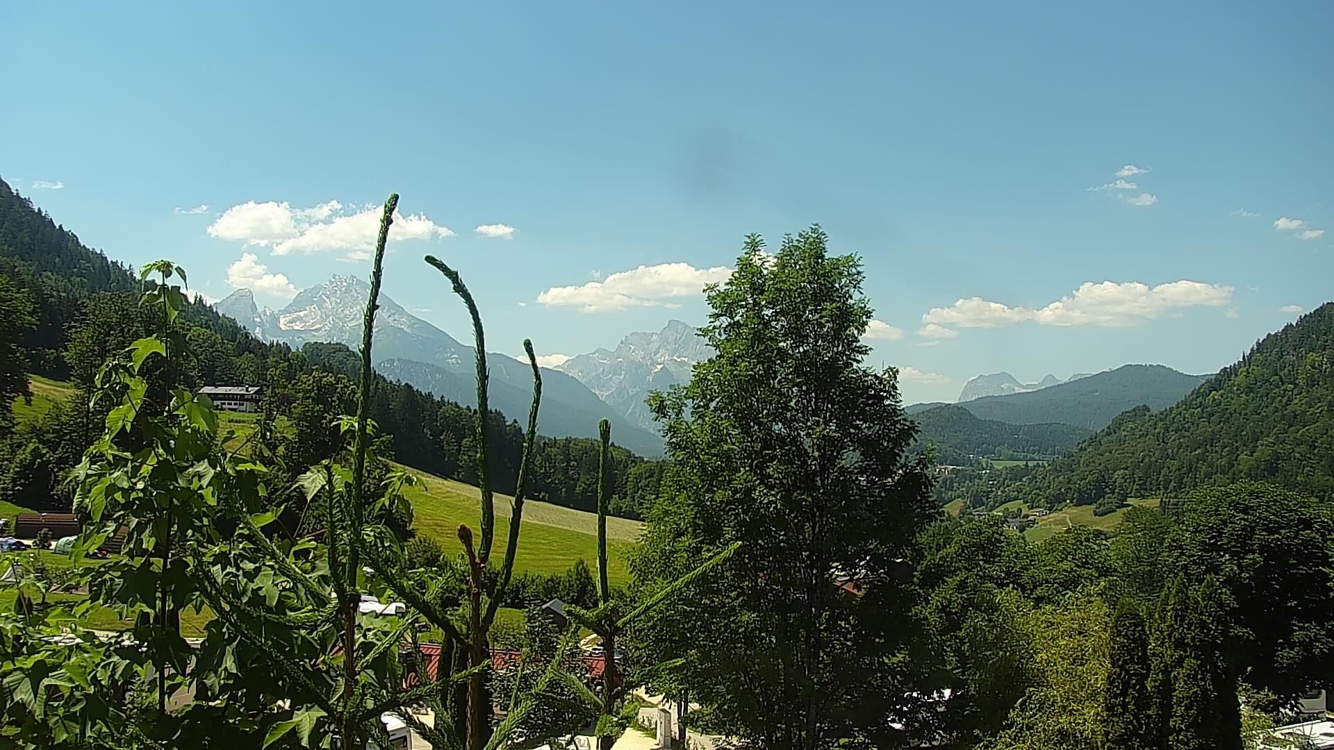 Archiv Foto Webcam Campingplatz Allweglehen bei Berchtesgaden