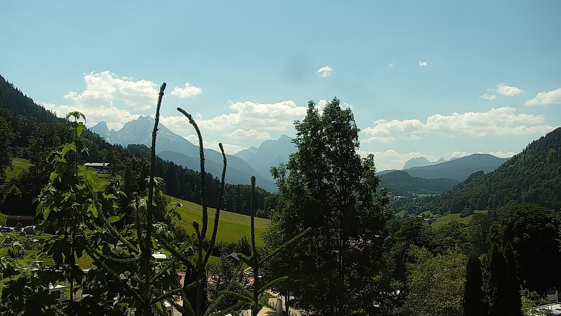 Archiv Foto Webcam Campingplatz Allweglehen bei Berchtesgaden