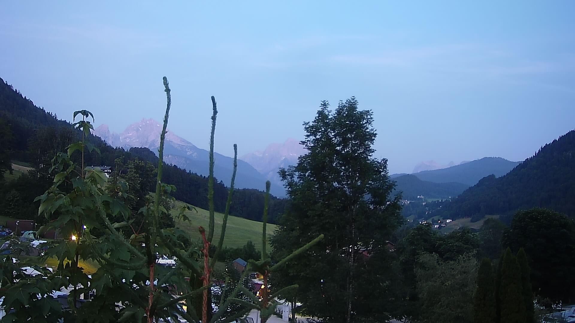 Archiv Foto Webcam Campingplatz Allweglehen bei Berchtesgaden