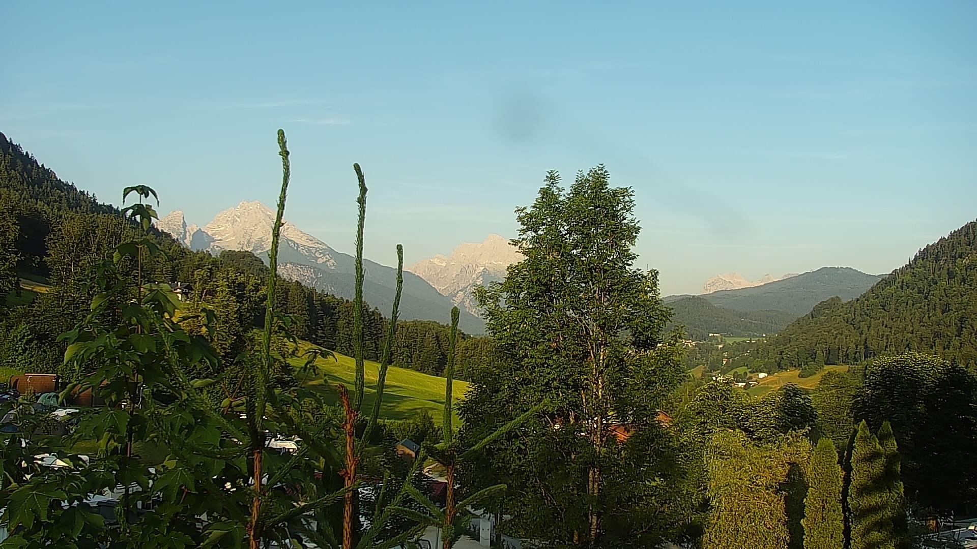 Archiv Foto Webcam Campingplatz Allweglehen bei Berchtesgaden