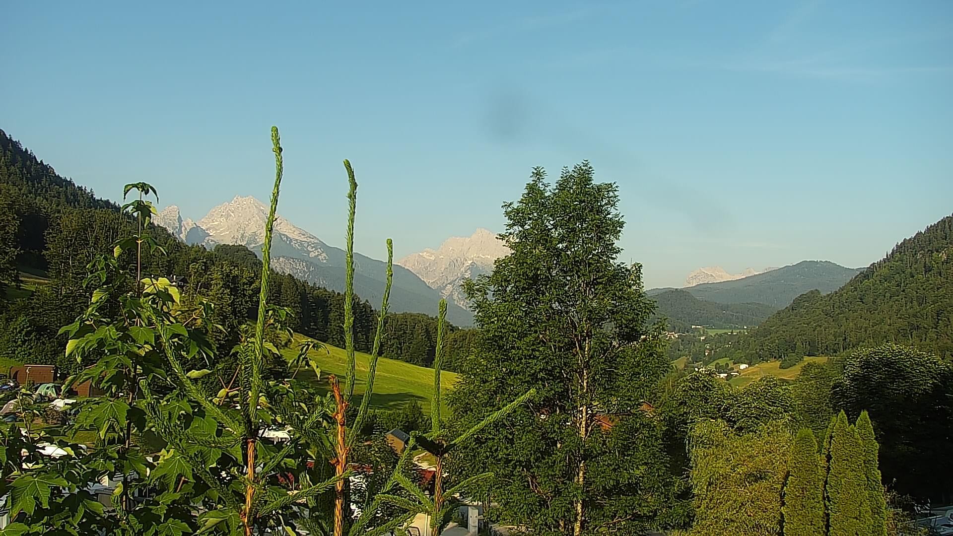 Archiv Foto Webcam Campingplatz Allweglehen bei Berchtesgaden