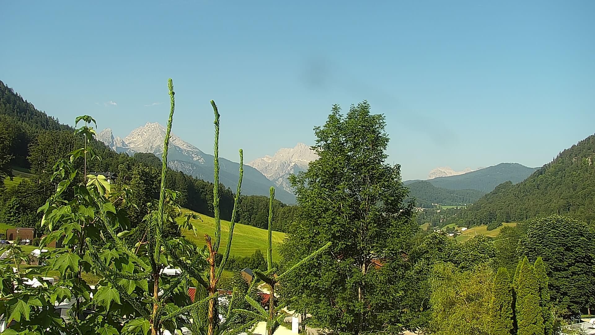 Archiv Foto Webcam Campingplatz Allweglehen bei Berchtesgaden