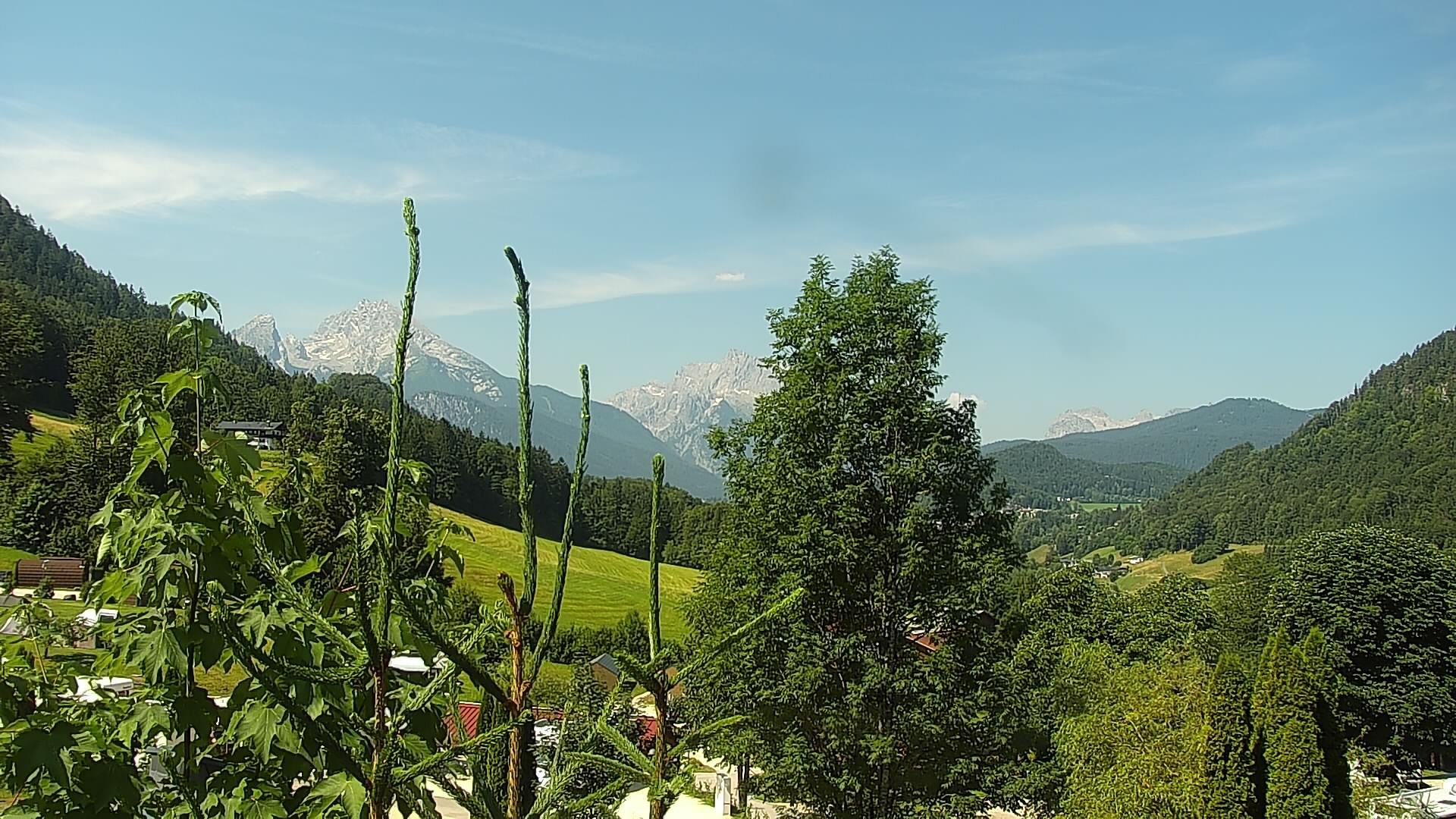 Archiv Foto Webcam Campingplatz Allweglehen bei Berchtesgaden