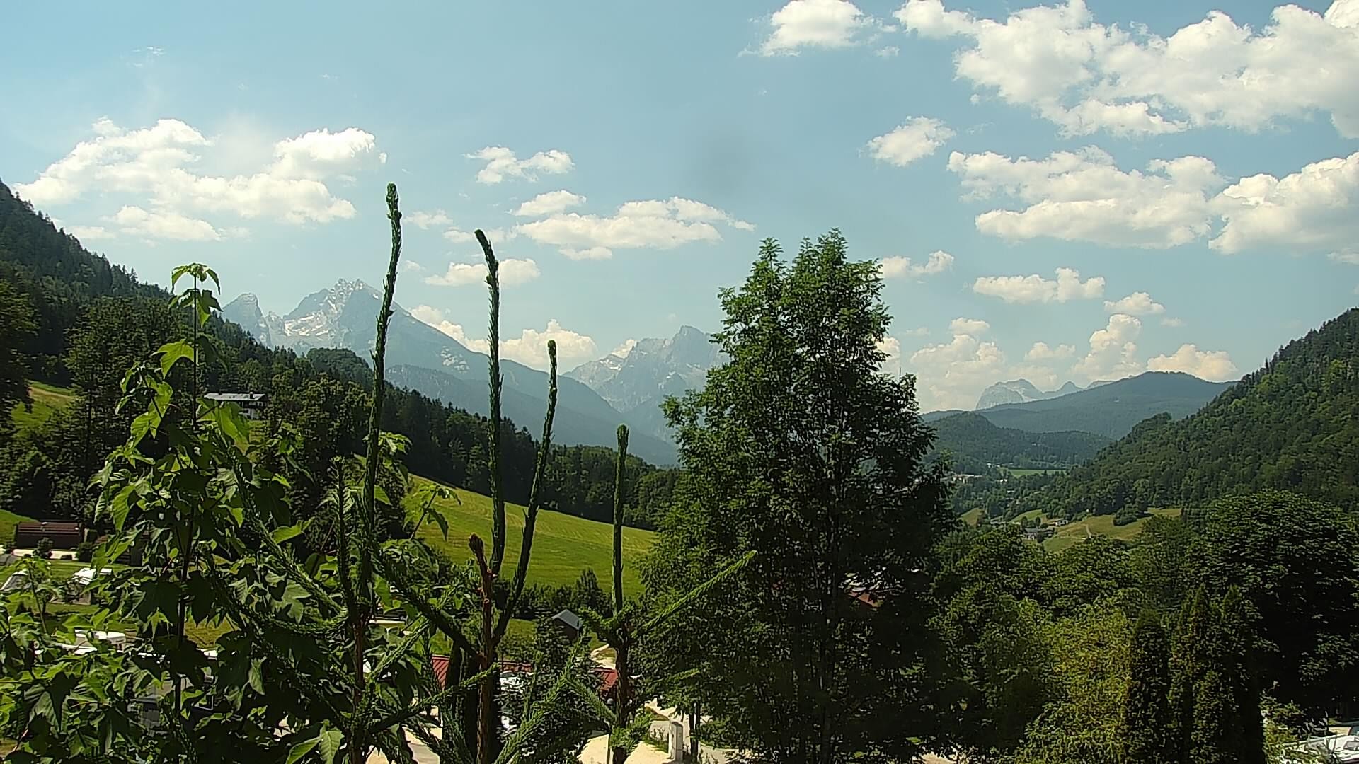 Archiv Foto Webcam Campingplatz Allweglehen bei Berchtesgaden