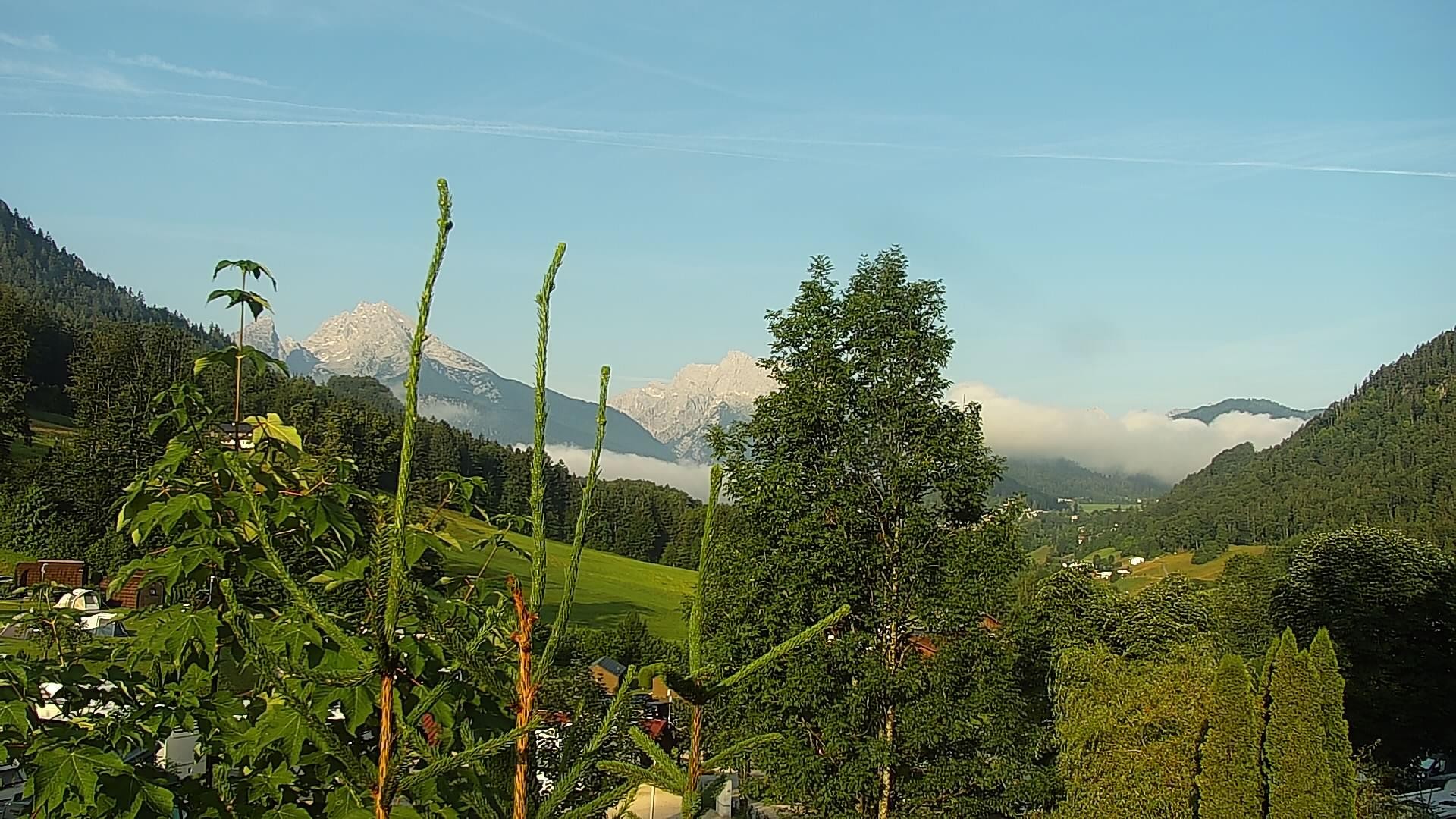 Archiv Foto Webcam Campingplatz Allweglehen bei Berchtesgaden