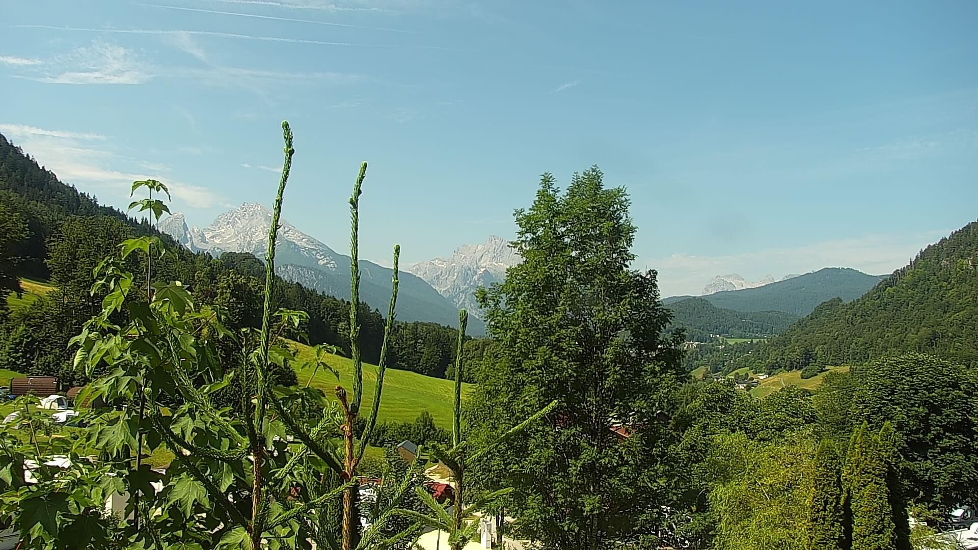 Archiv Foto Webcam Campingplatz Allweglehen bei Berchtesgaden