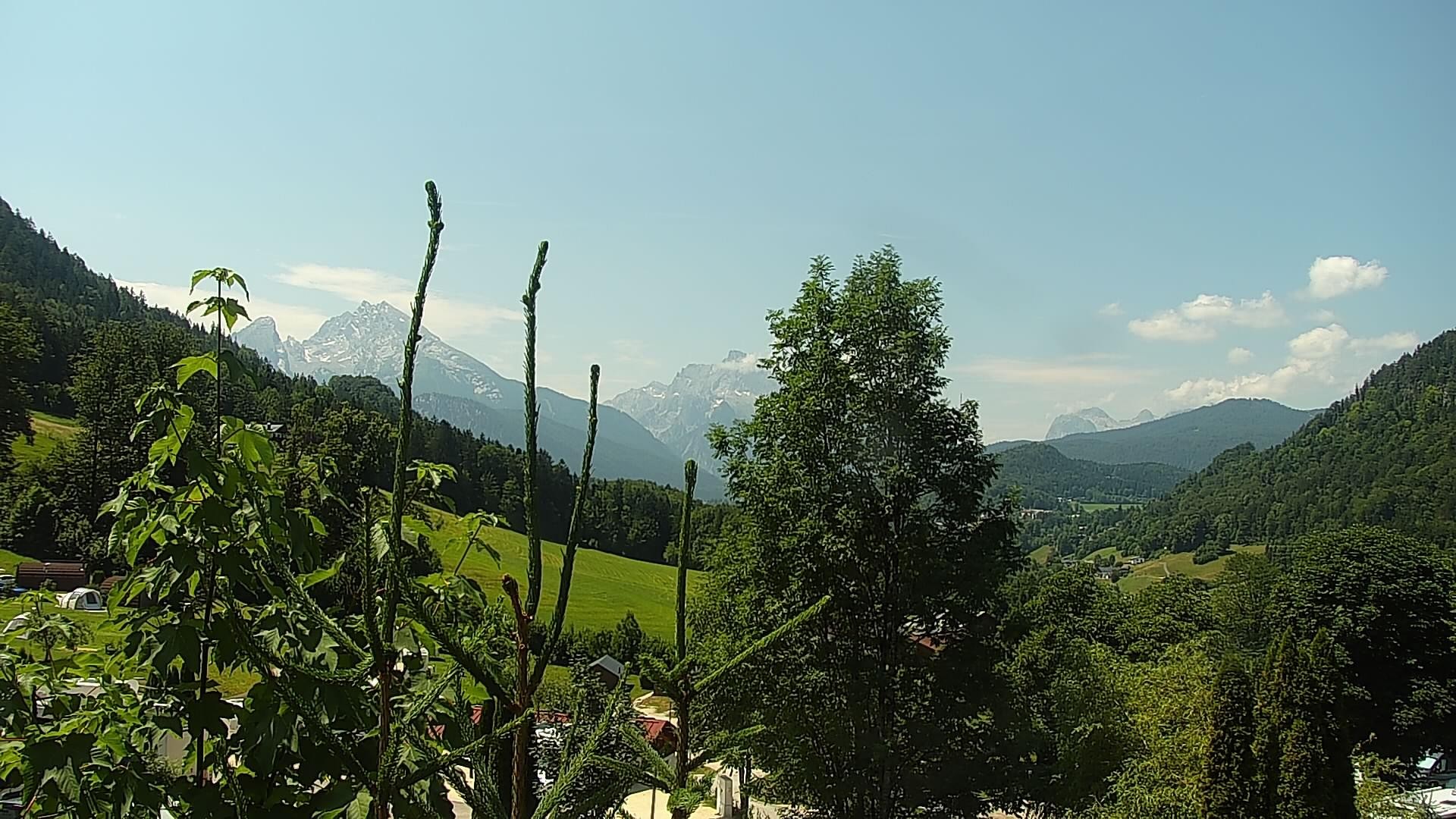 Archiv Foto Webcam Campingplatz Allweglehen bei Berchtesgaden