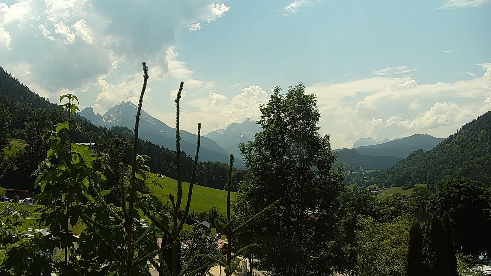 Archiv Foto Webcam Campingplatz Allweglehen bei Berchtesgaden