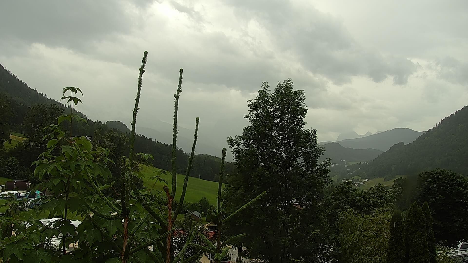 Archived image Webcam Berchtesgaden: Camping Site Allweglehen