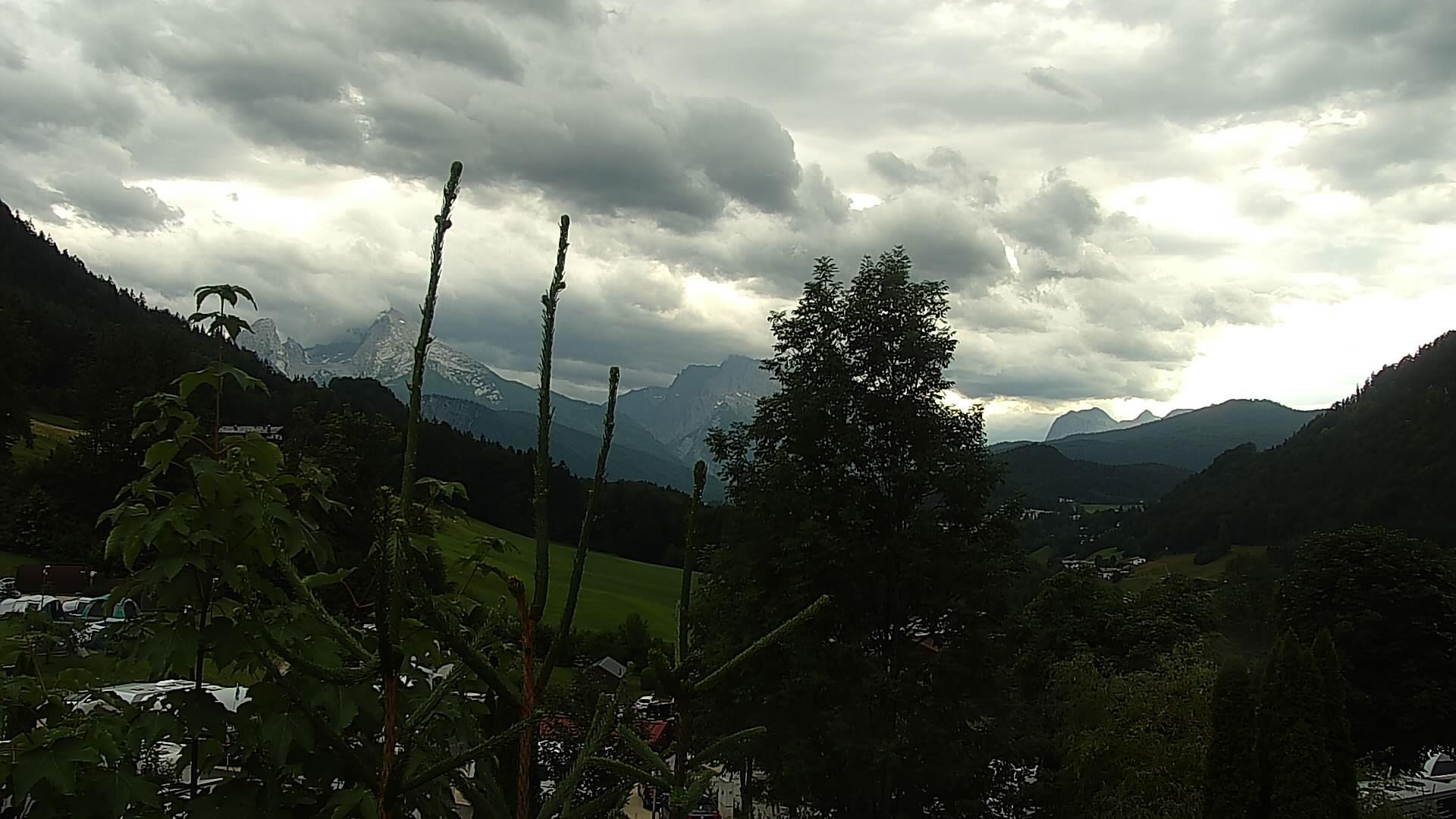 Archived image Webcam Berchtesgaden: Camping Site Allweglehen
