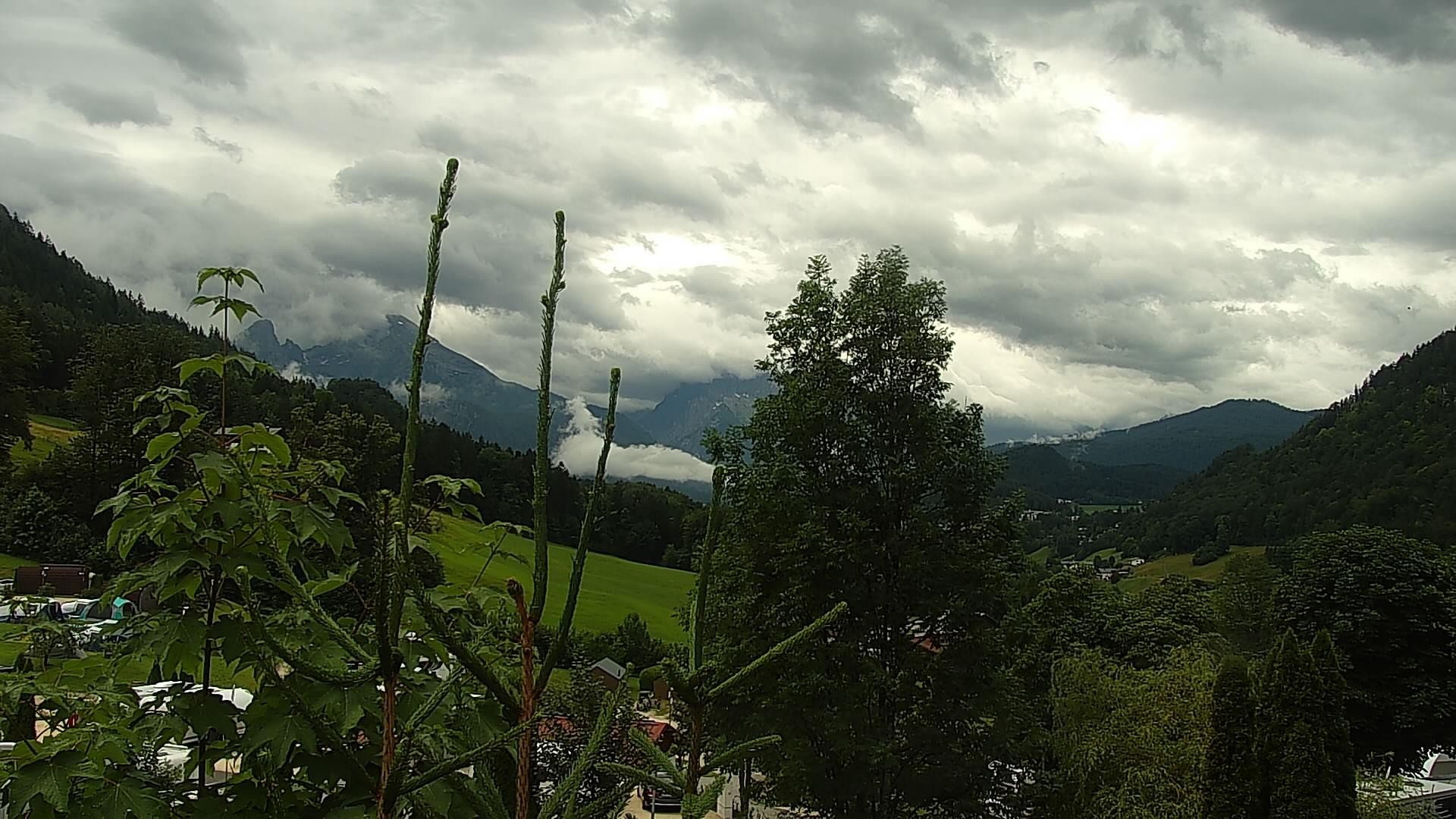 Archiv Foto Webcam Campingplatz Allweglehen bei Berchtesgaden