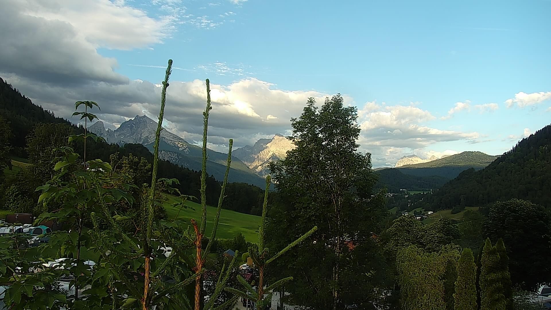 Archiv Foto Webcam Campingplatz Allweglehen bei Berchtesgaden