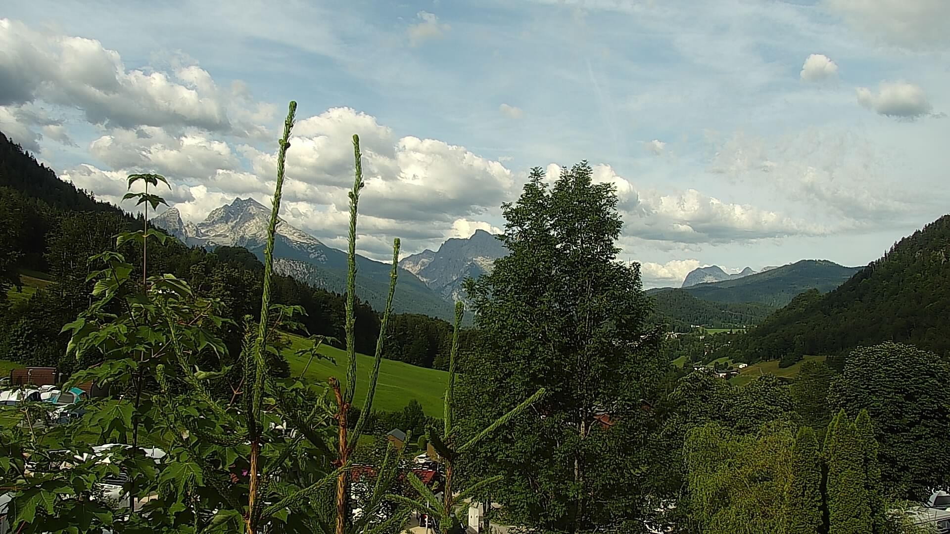 Archiv Foto Webcam Campingplatz Allweglehen bei Berchtesgaden