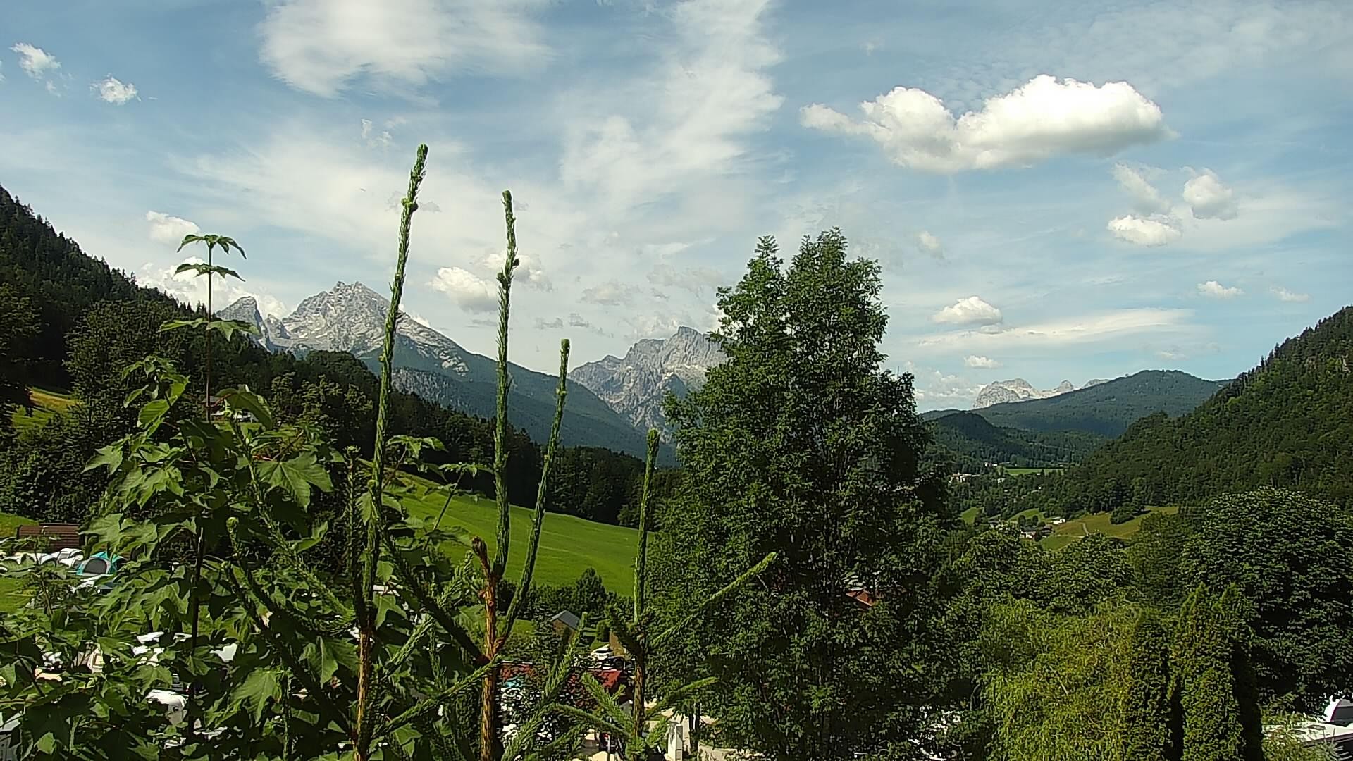 Archiv Foto Webcam Campingplatz Allweglehen bei Berchtesgaden