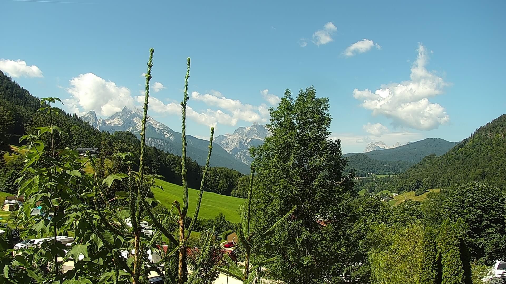 Archiv Foto Webcam Campingplatz Allweglehen bei Berchtesgaden