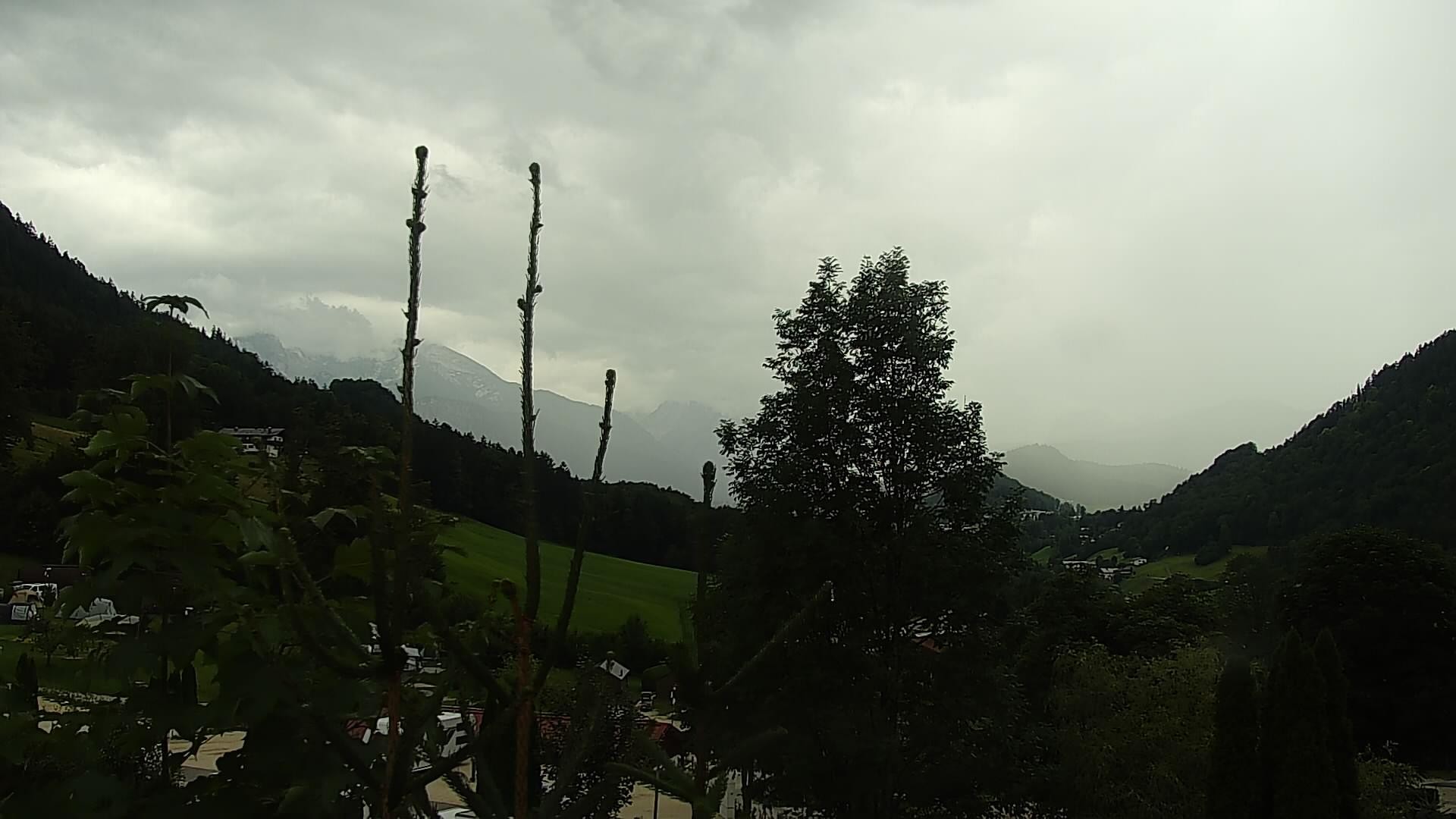 Archived image Webcam Berchtesgaden: Camping Site Allweglehen