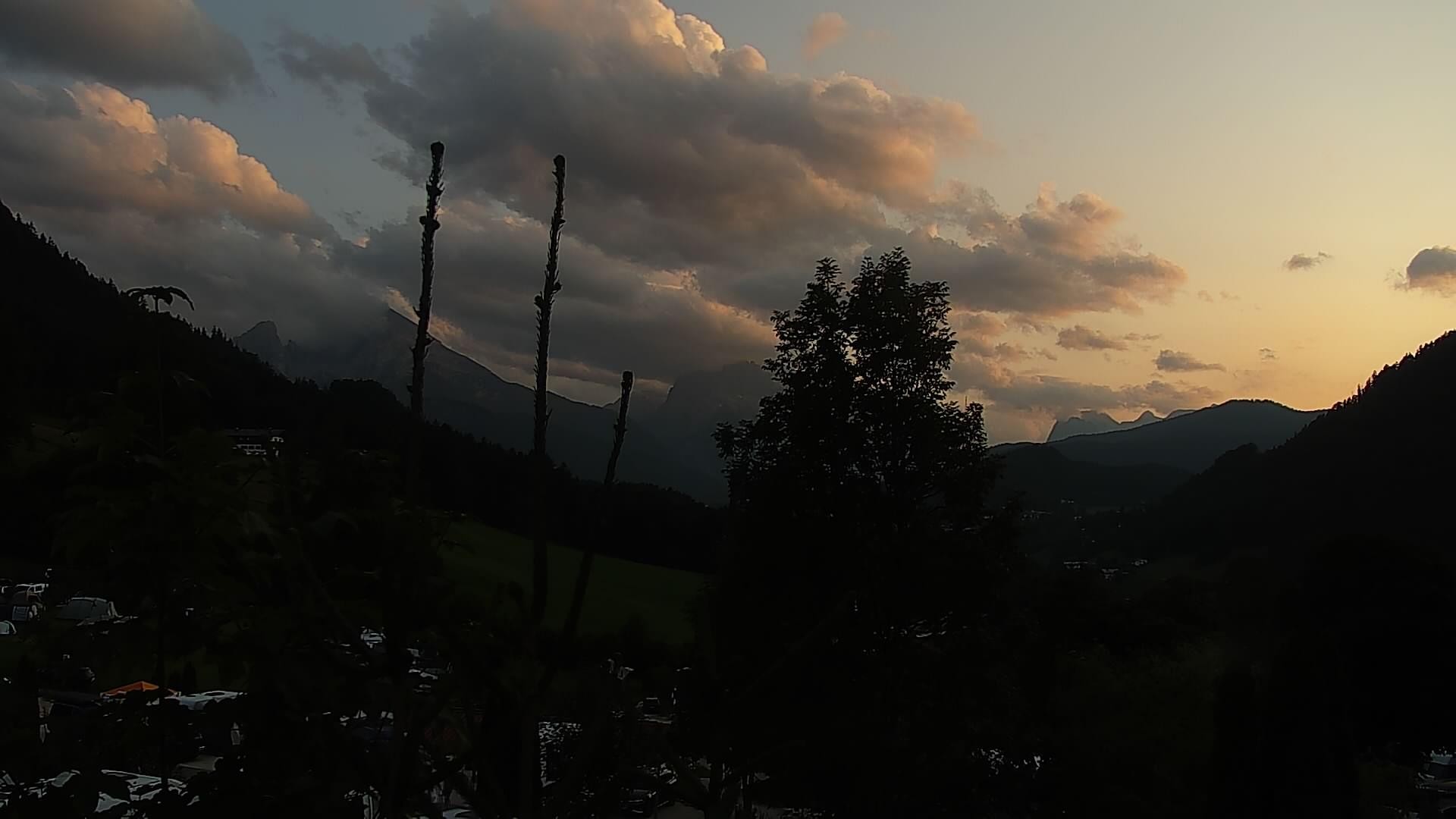 Archived image Webcam Berchtesgaden: Camping Site Allweglehen