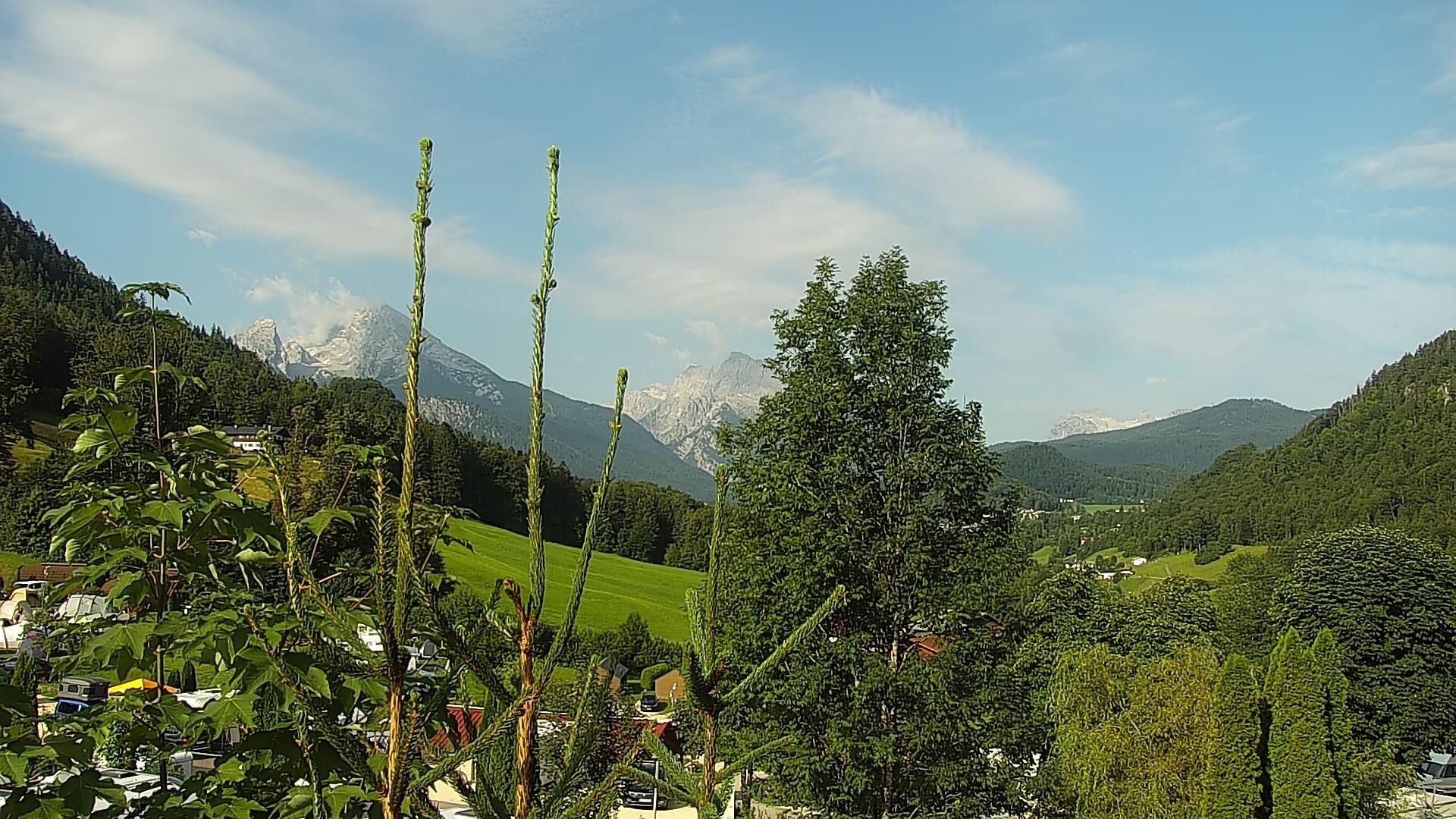 Archiv Foto Webcam Campingplatz Allweglehen bei Berchtesgaden