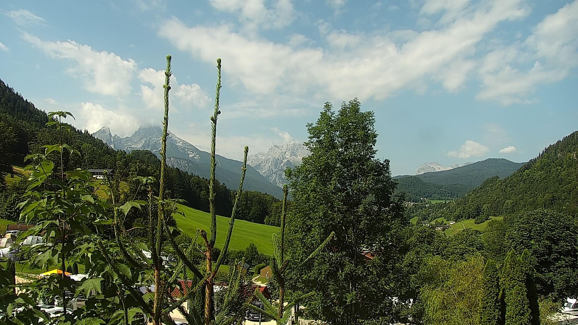 Archiv Foto Webcam Campingplatz Allweglehen bei Berchtesgaden