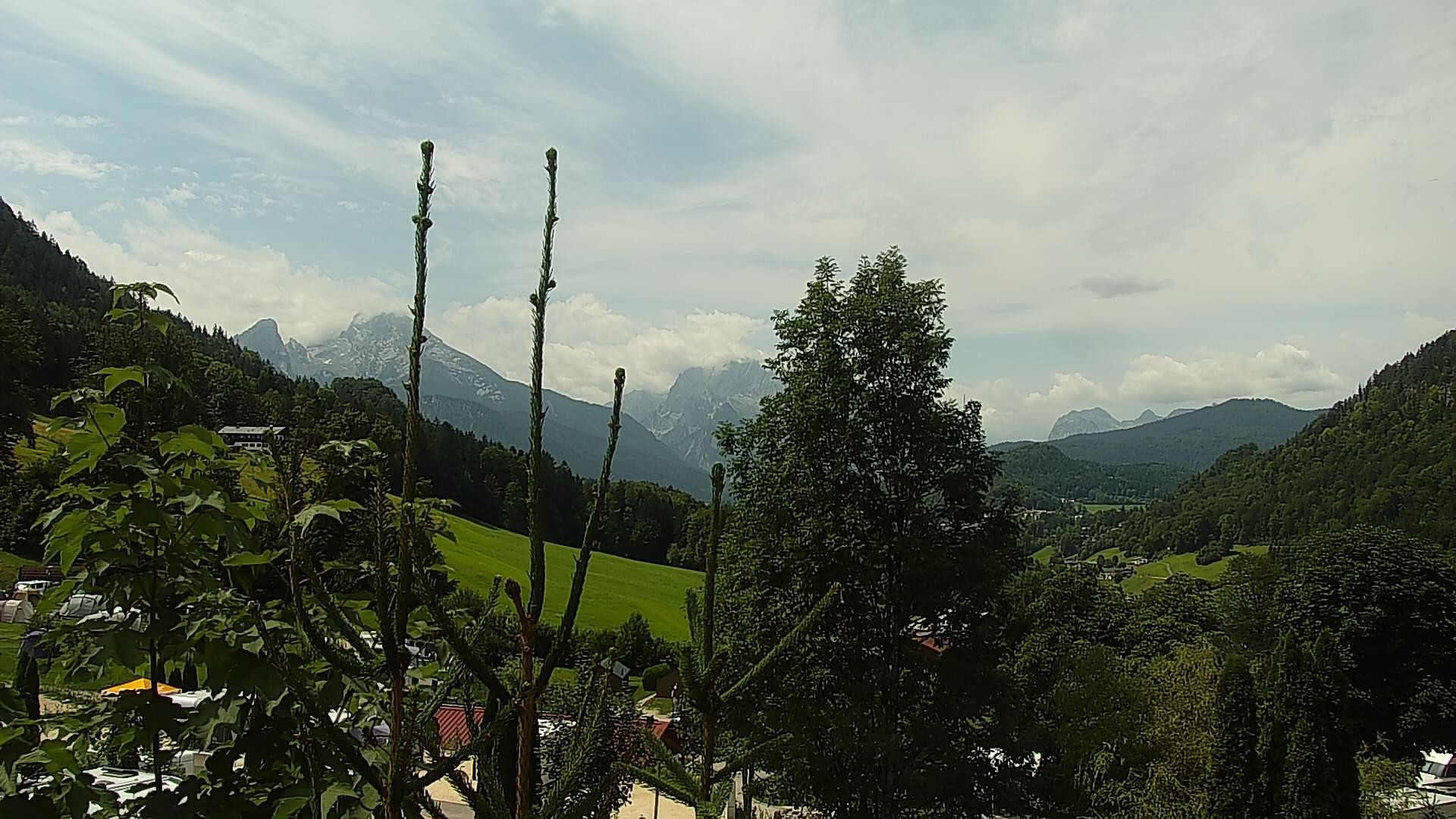 Archiv Foto Webcam Campingplatz Allweglehen bei Berchtesgaden