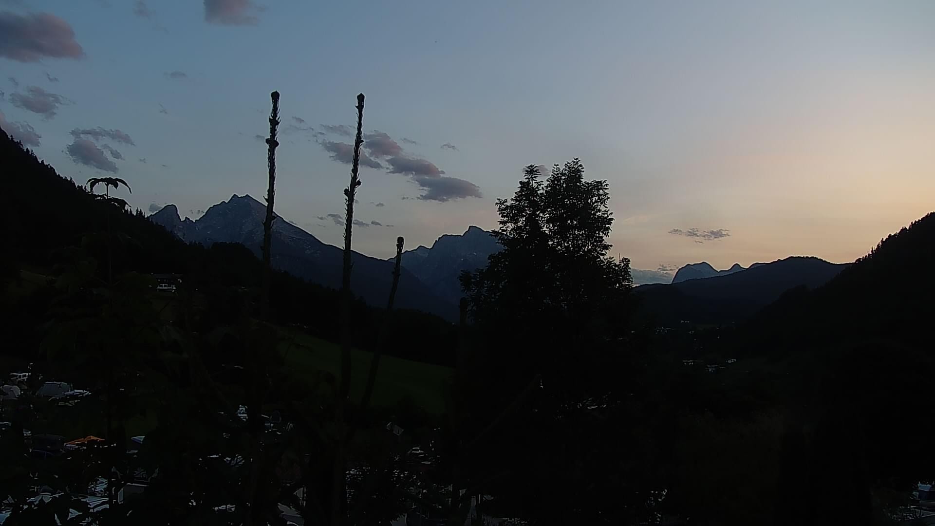 Archived image Webcam Berchtesgaden: Camping Site Allweglehen