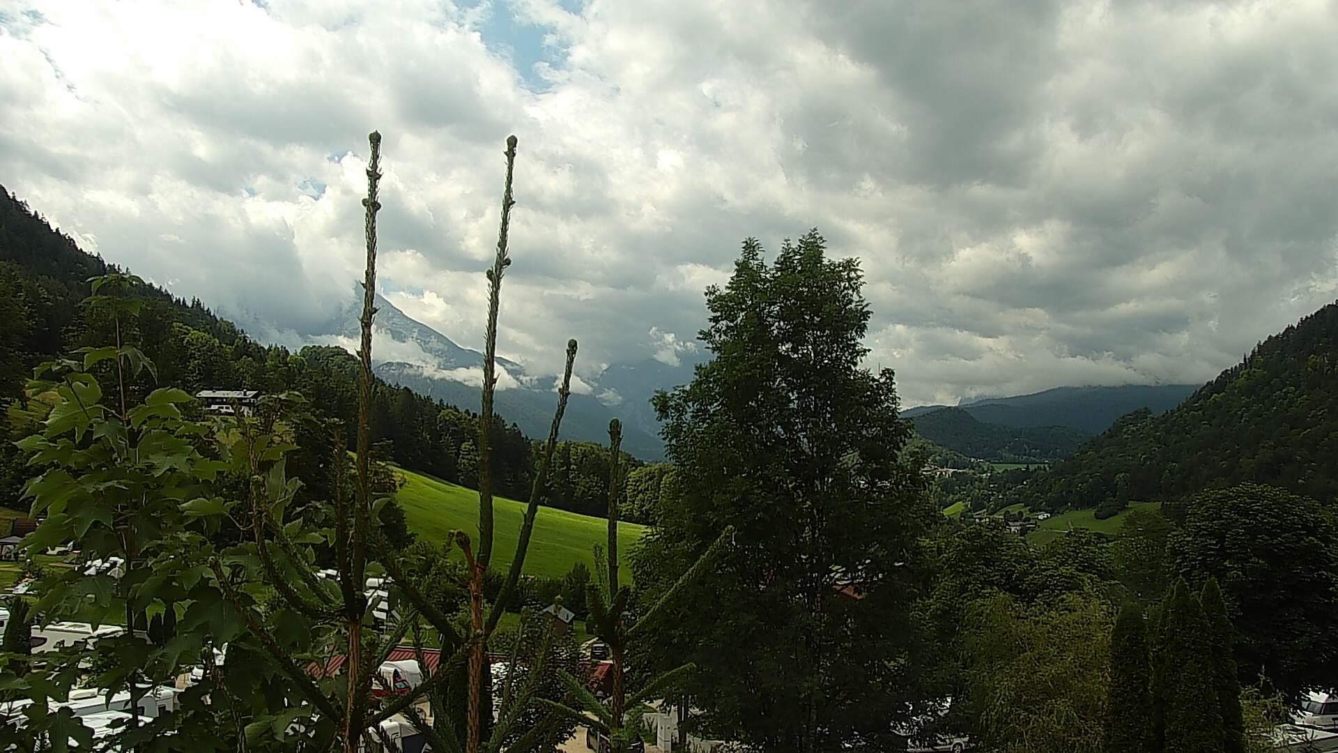 Archiv Foto Webcam Campingplatz Allweglehen bei Berchtesgaden