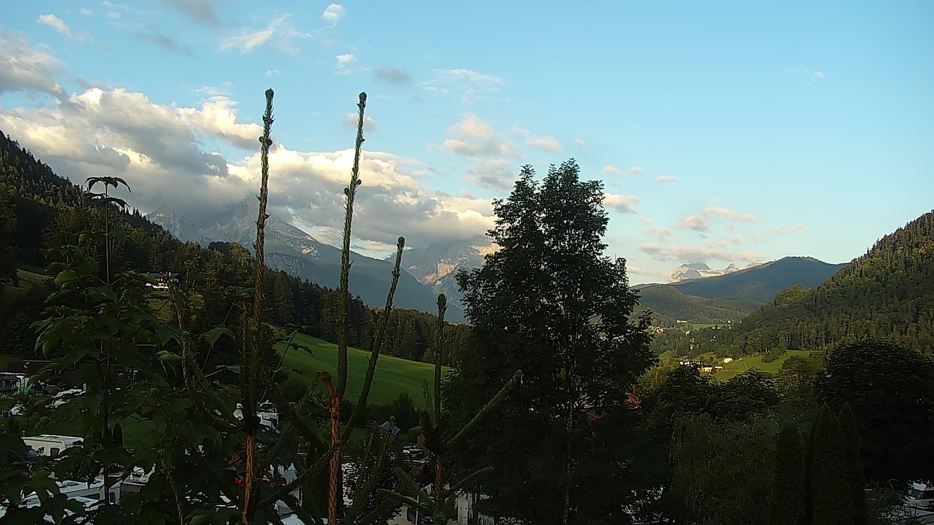 Archiv Foto Webcam Campingplatz Allweglehen bei Berchtesgaden