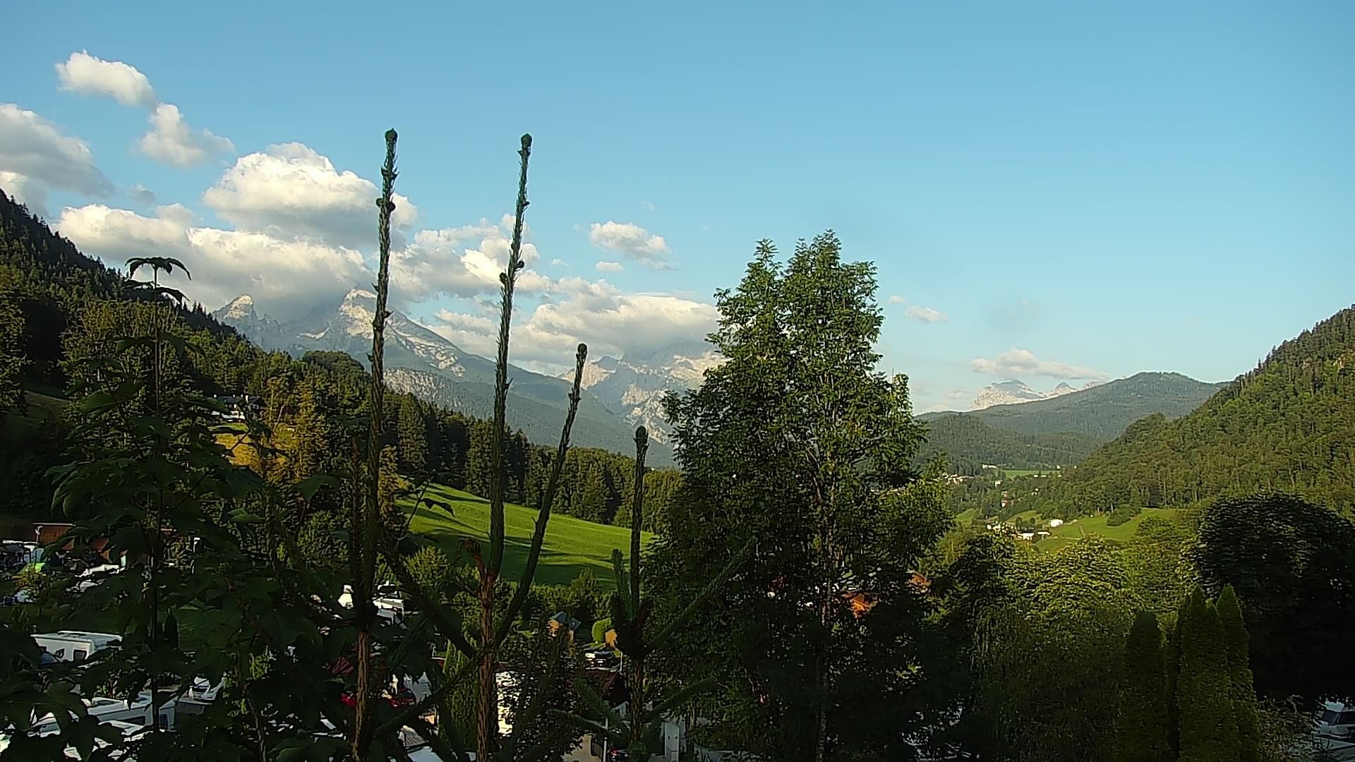 Archiv Foto Webcam Campingplatz Allweglehen bei Berchtesgaden