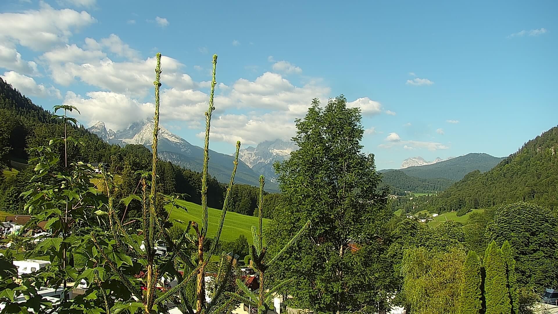 Archiv Foto Webcam Campingplatz Allweglehen bei Berchtesgaden