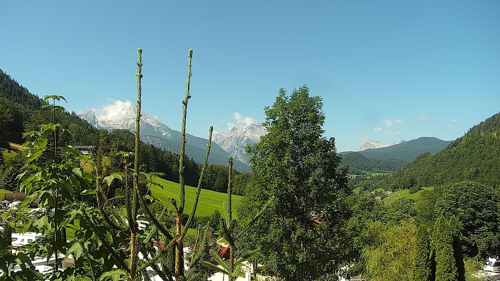 Archiv Foto Webcam Campingplatz Allweglehen bei Berchtesgaden