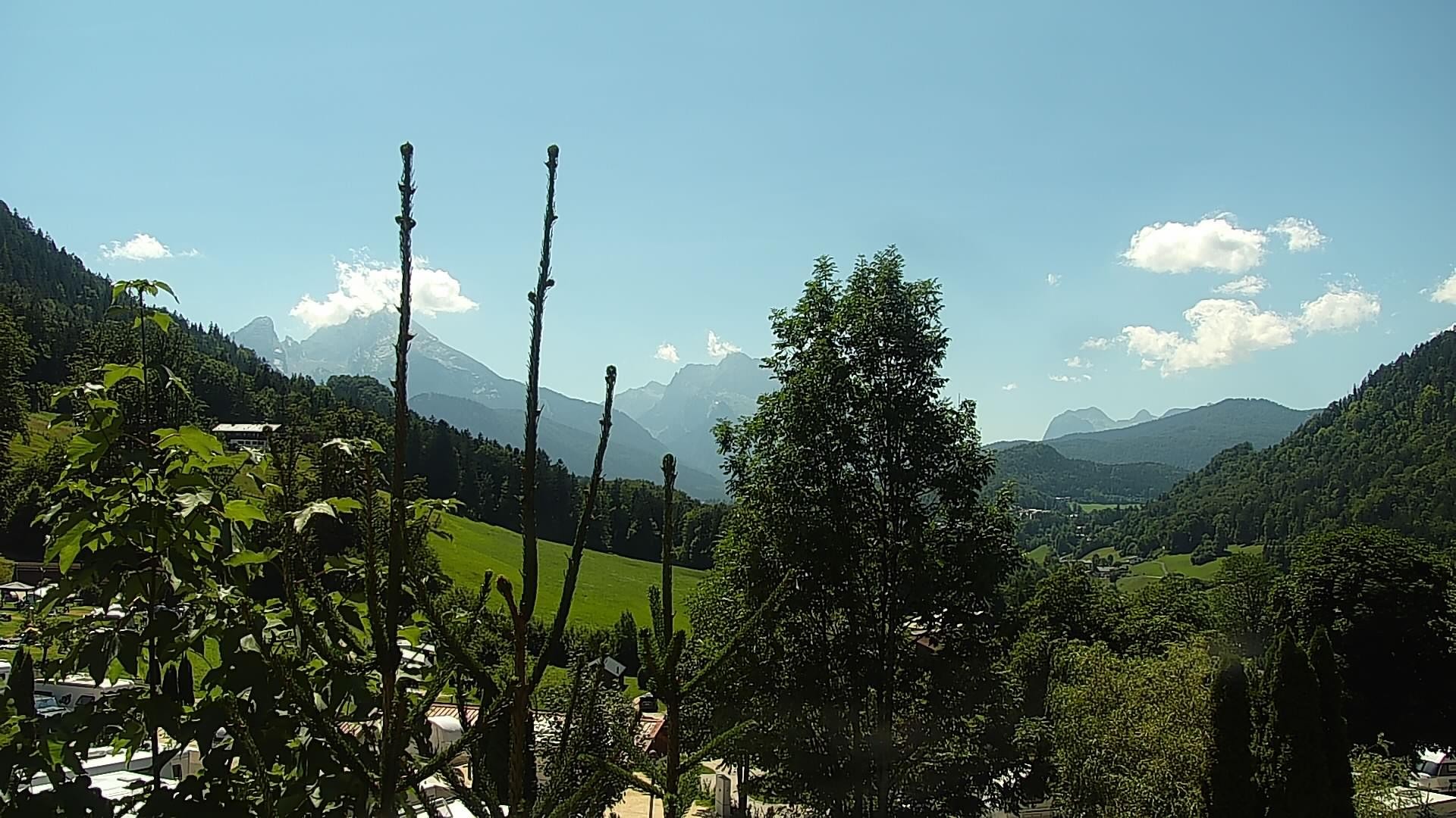 Archiv Foto Webcam Campingplatz Allweglehen bei Berchtesgaden