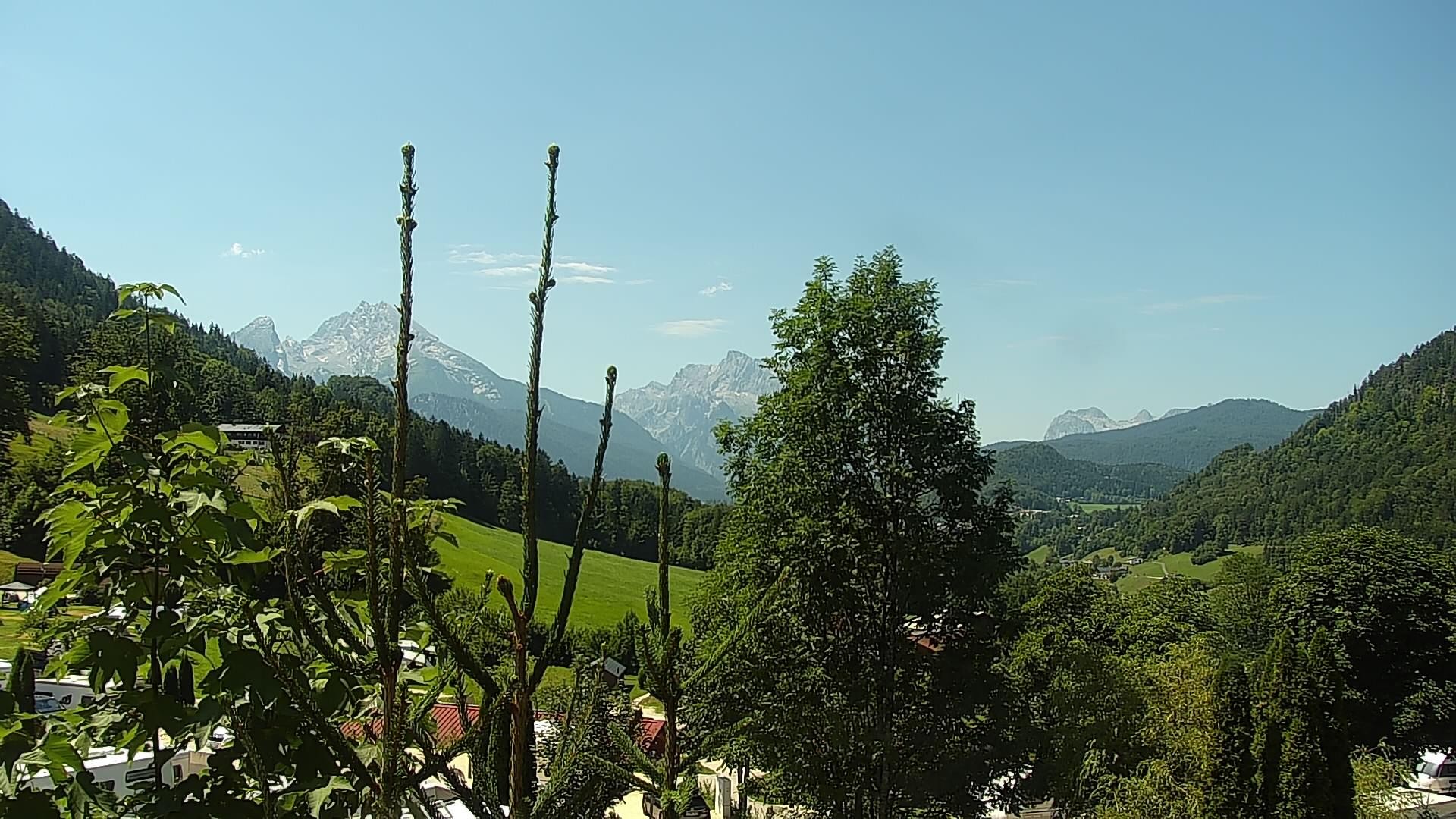 Archiv Foto Webcam Campingplatz Allweglehen bei Berchtesgaden