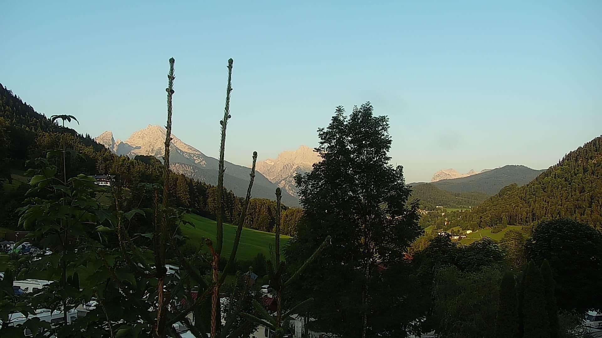 Archiv Foto Webcam Campingplatz Allweglehen bei Berchtesgaden