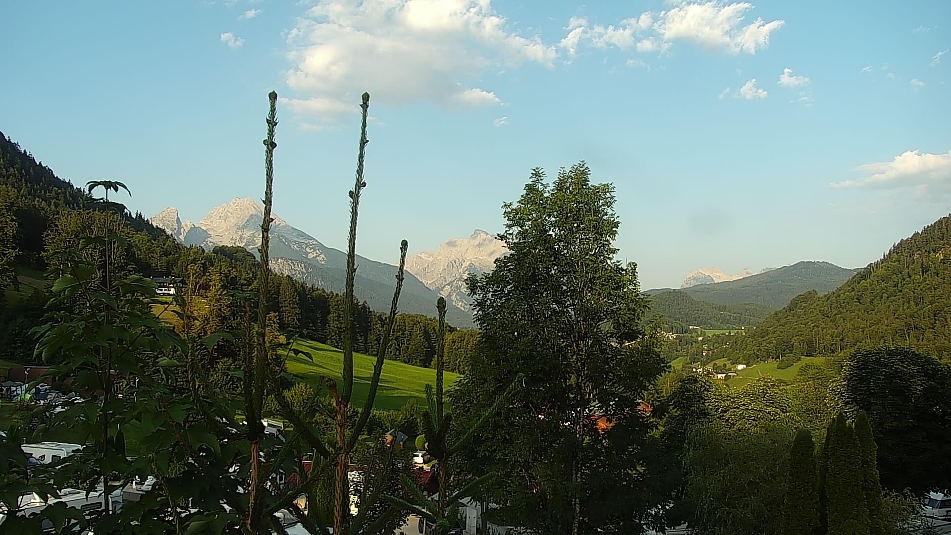 Archiv Foto Webcam Campingplatz Allweglehen bei Berchtesgaden