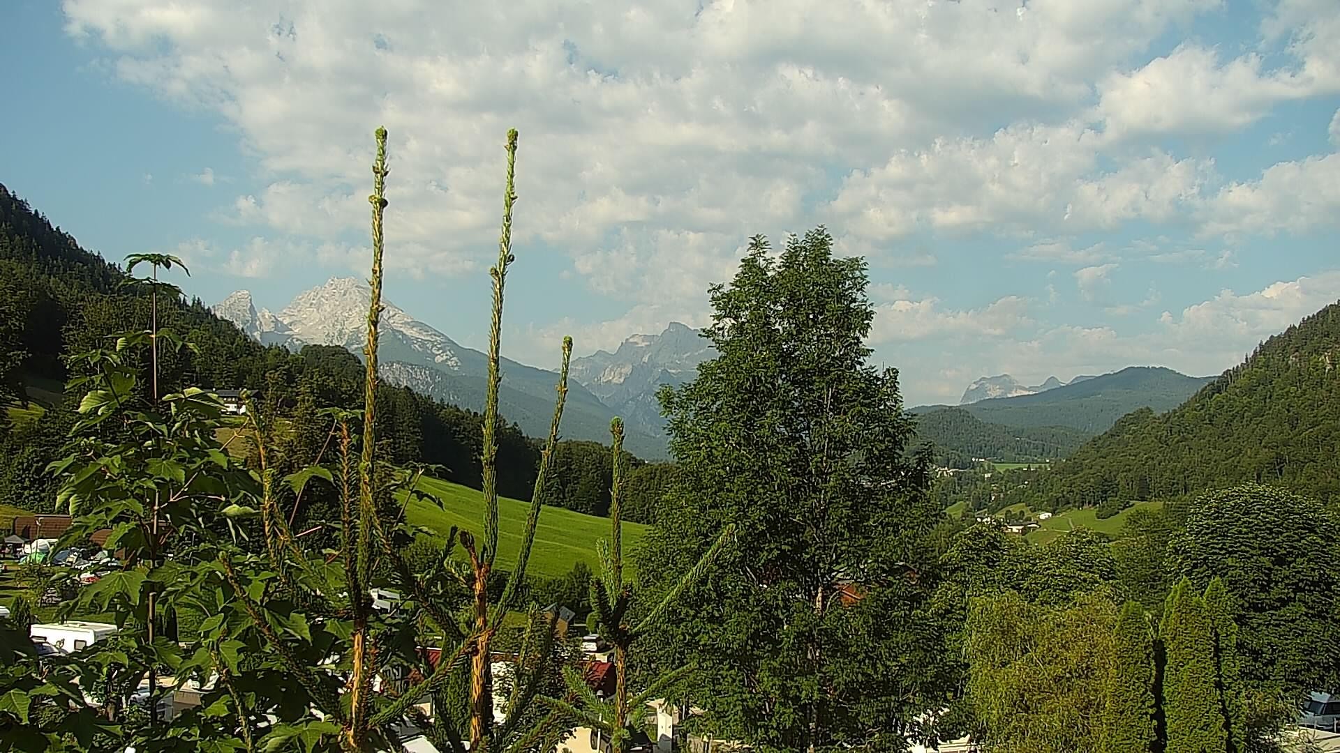 Archiv Foto Webcam Campingplatz Allweglehen bei Berchtesgaden