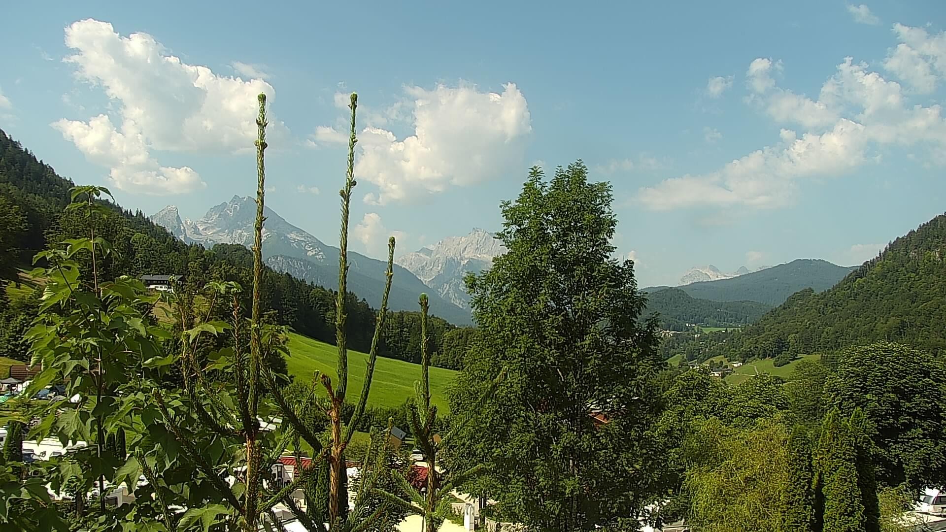 Archiv Foto Webcam Campingplatz Allweglehen bei Berchtesgaden