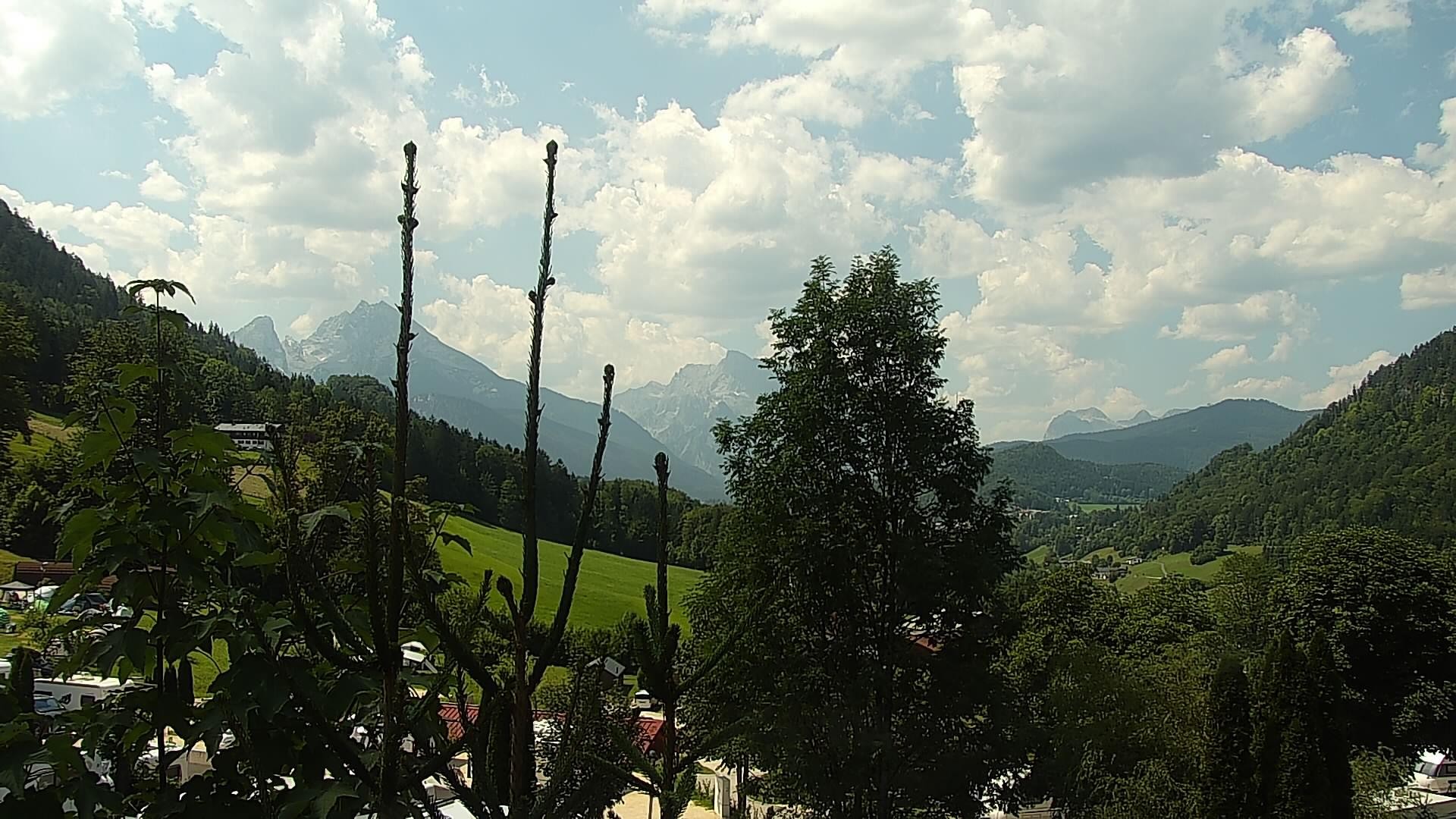 Archiv Foto Webcam Campingplatz Allweglehen bei Berchtesgaden