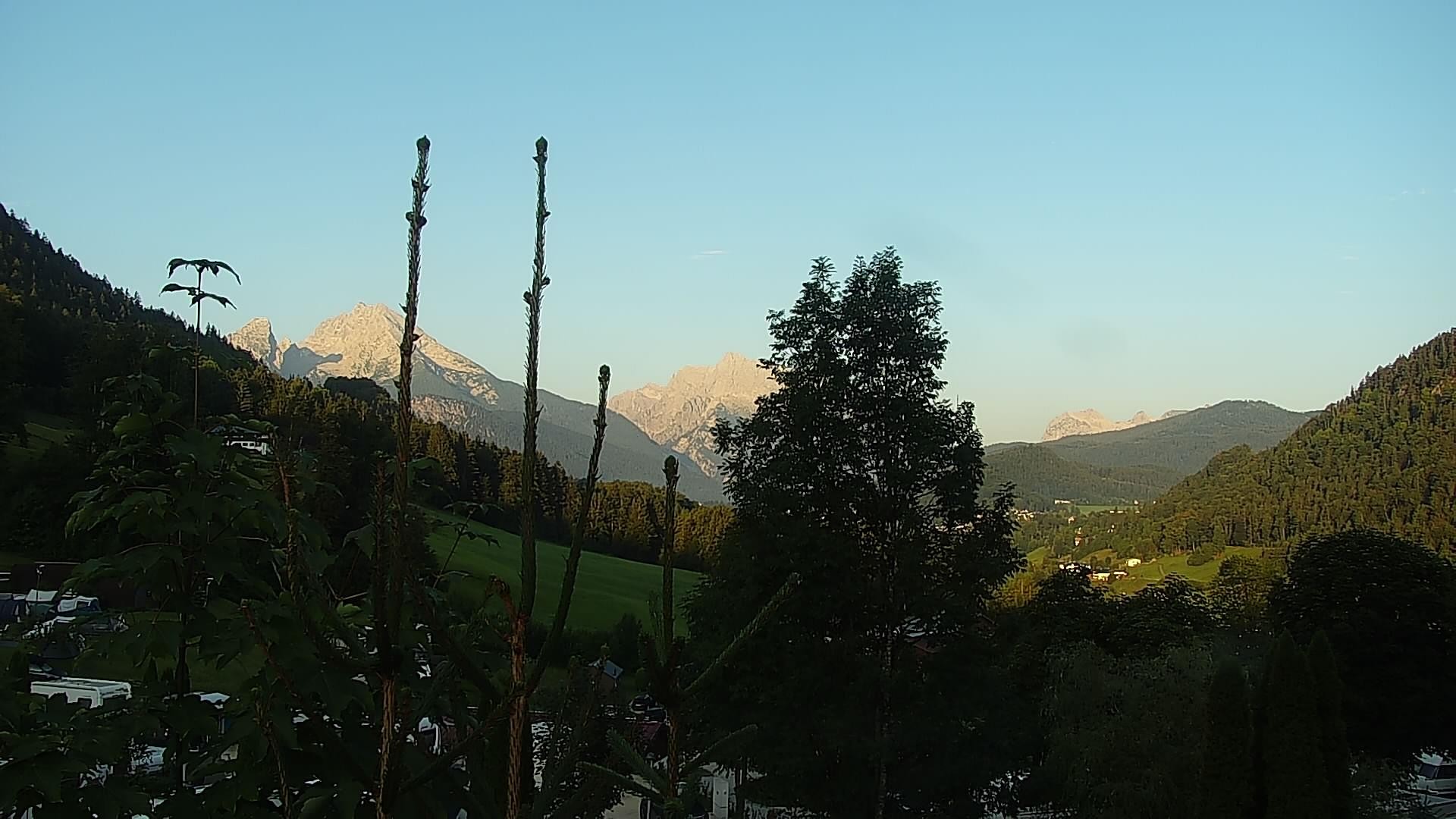Archiv Foto Webcam Campingplatz Allweglehen bei Berchtesgaden