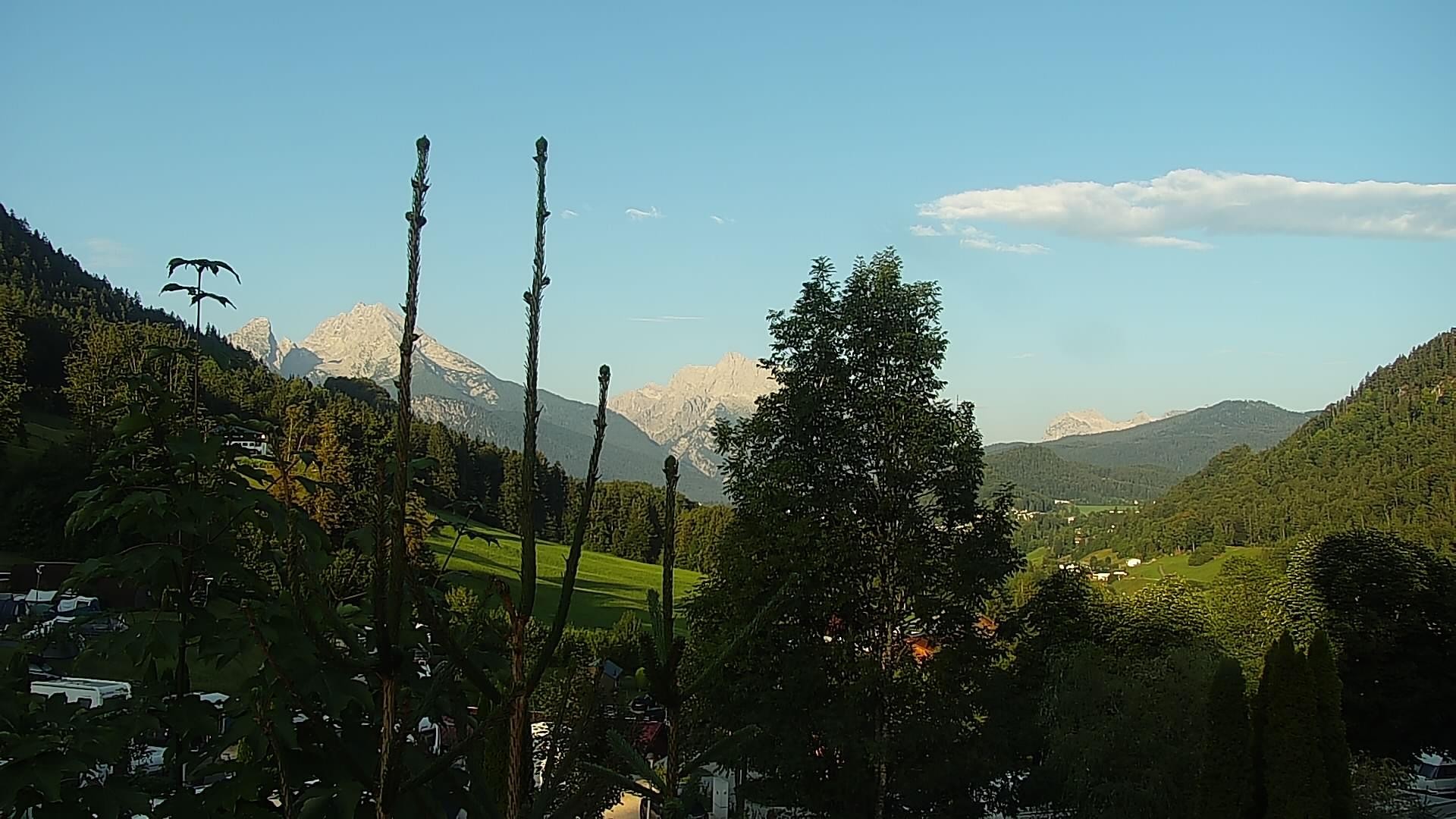 Archiv Foto Webcam Campingplatz Allweglehen bei Berchtesgaden