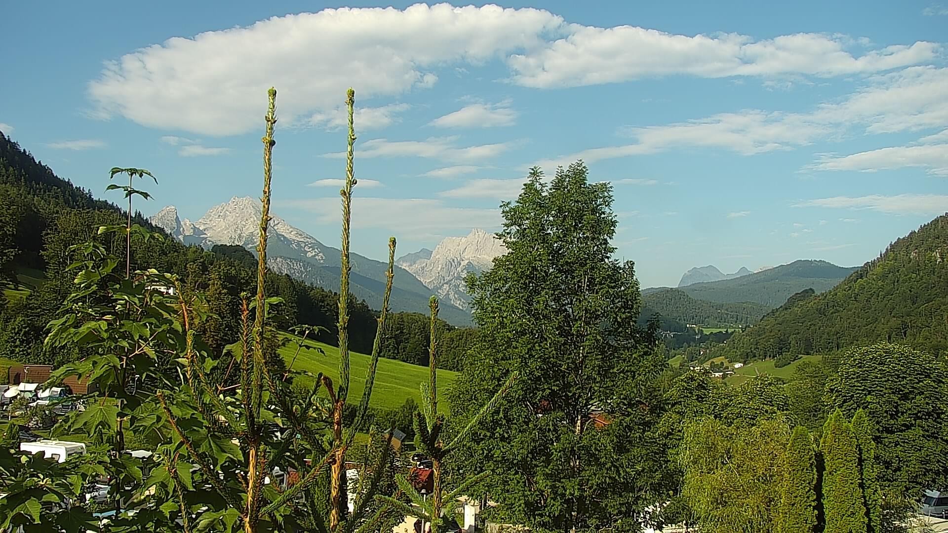 Archiv Foto Webcam Campingplatz Allweglehen bei Berchtesgaden