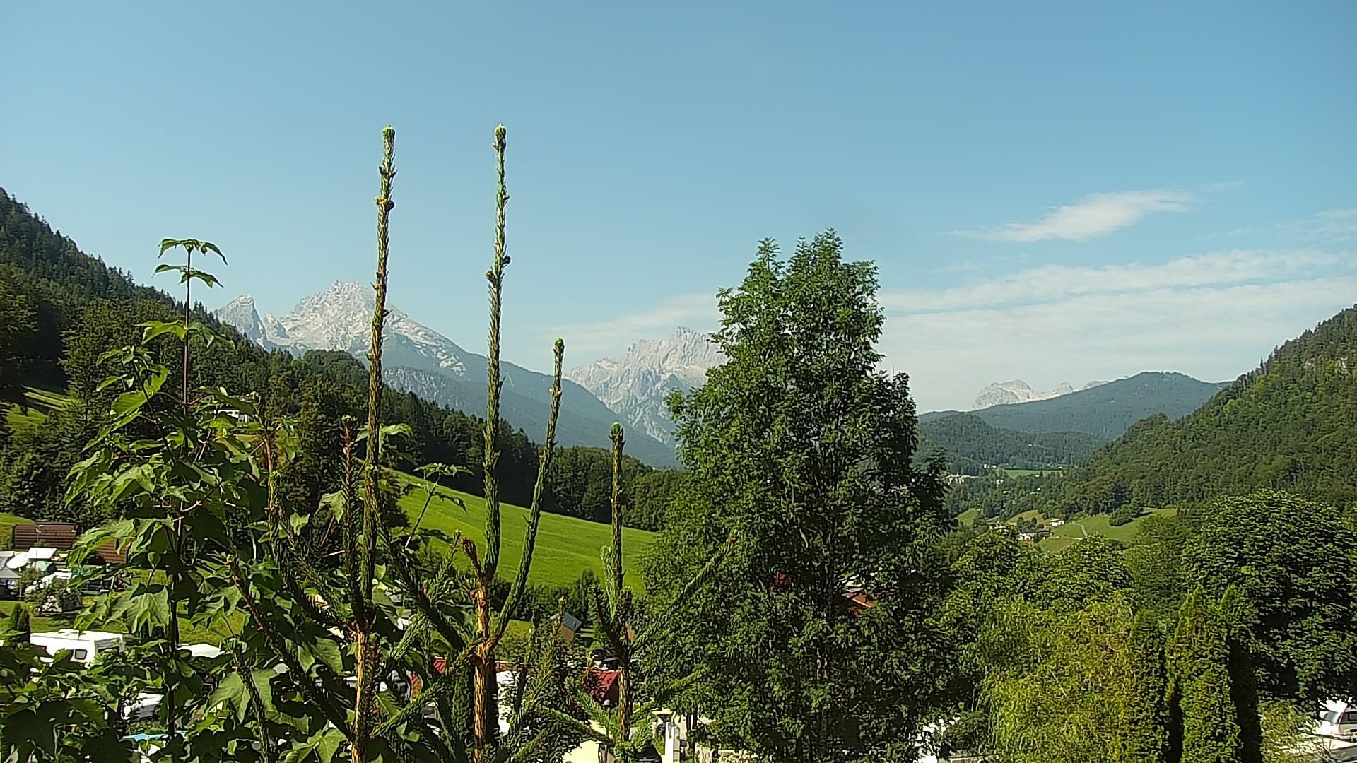 Archiv Foto Webcam Campingplatz Allweglehen bei Berchtesgaden