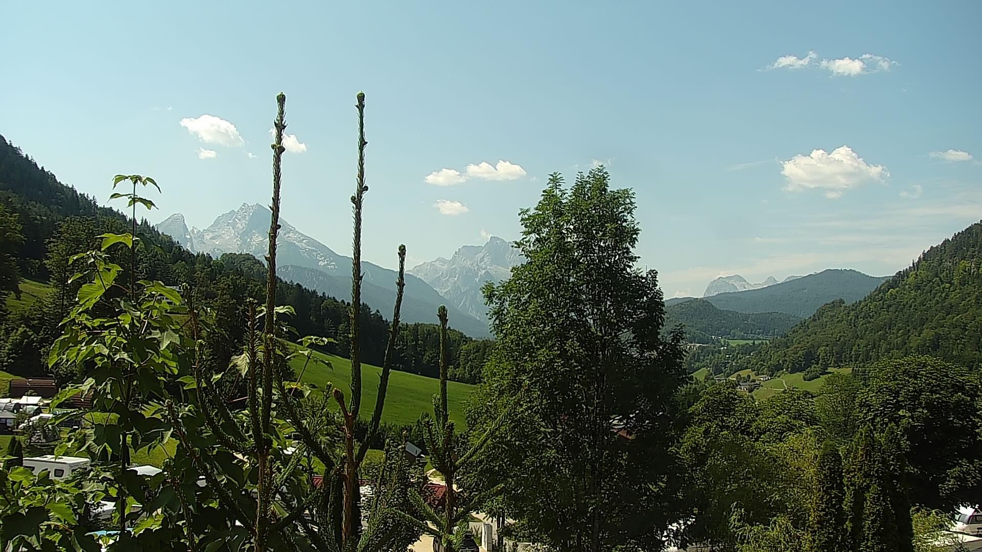 Archiv Foto Webcam Campingplatz Allweglehen bei Berchtesgaden