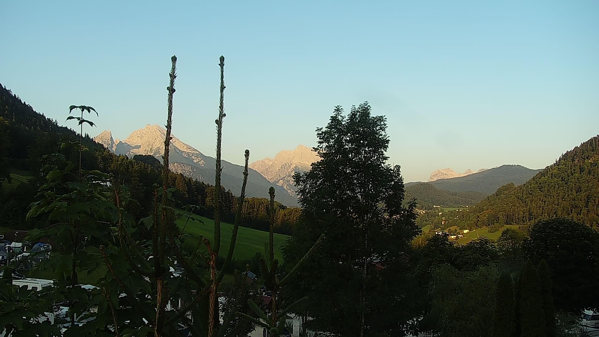 Archiv Foto Webcam Campingplatz Allweglehen bei Berchtesgaden
