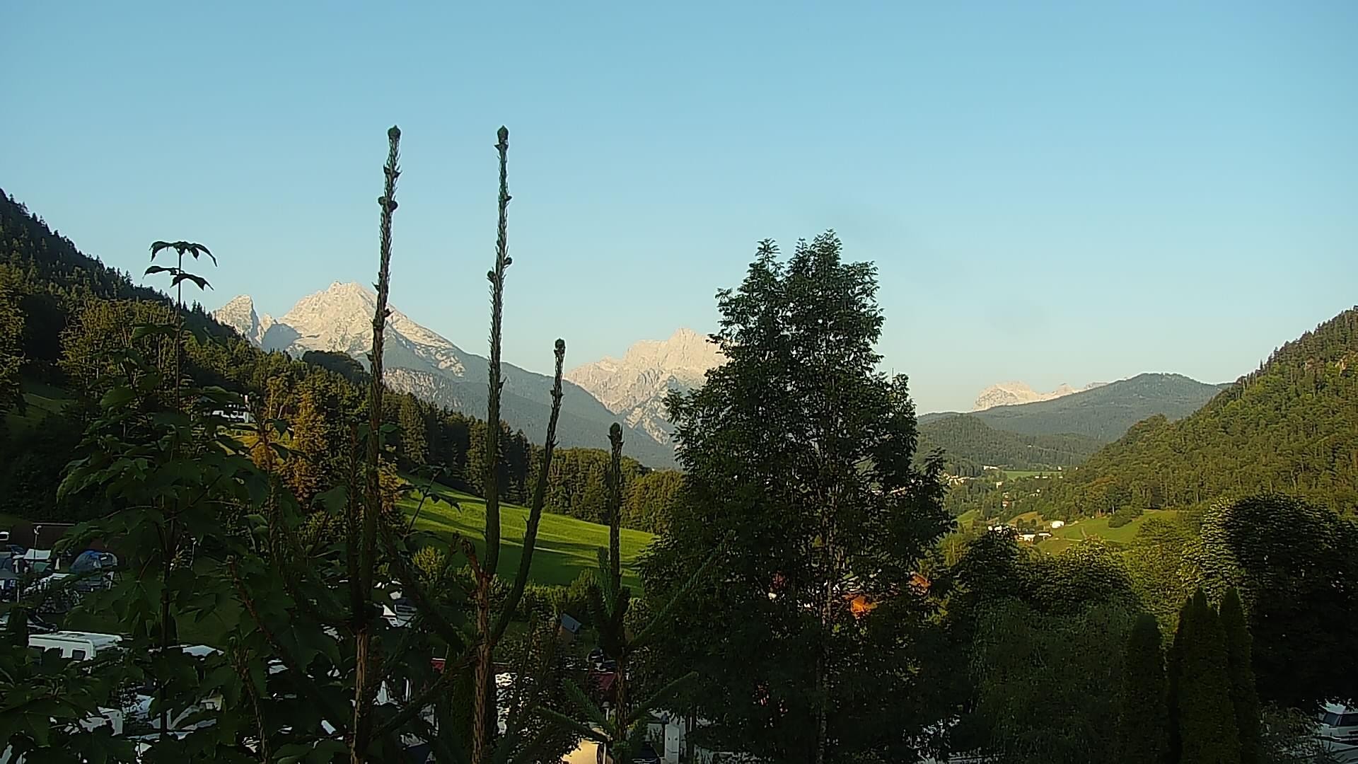 Archiv Foto Webcam Campingplatz Allweglehen bei Berchtesgaden