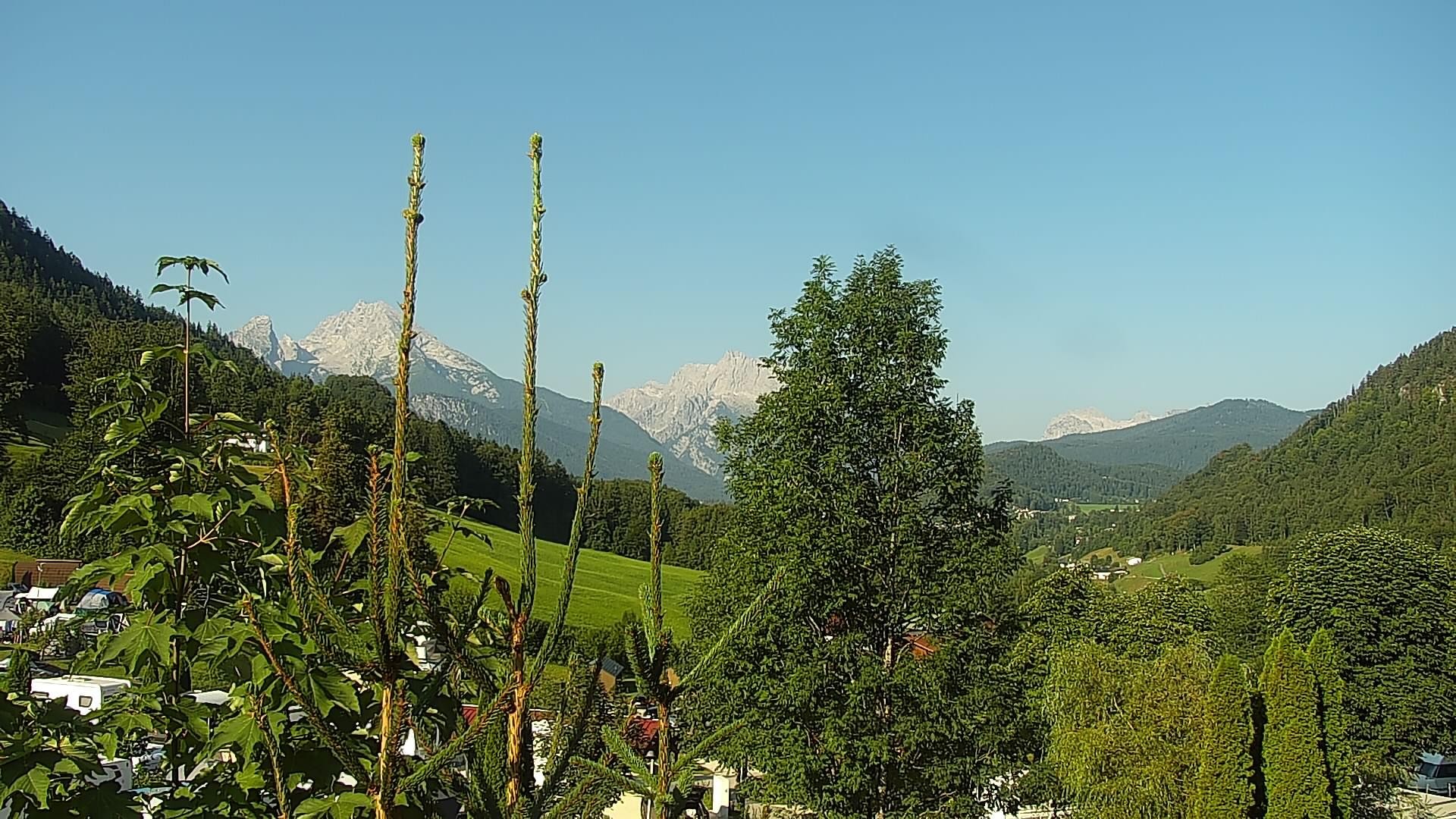 Archiv Foto Webcam Campingplatz Allweglehen bei Berchtesgaden